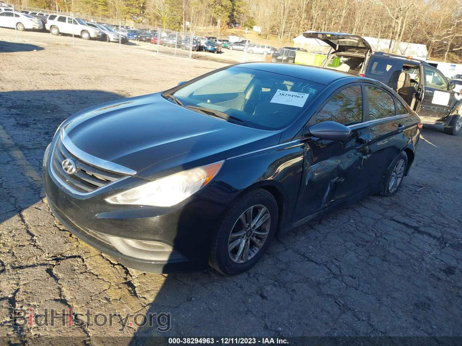 2014 HYUNDAI SONATA - VIN: 5NPEB4ACXEH883776 - Фото 2