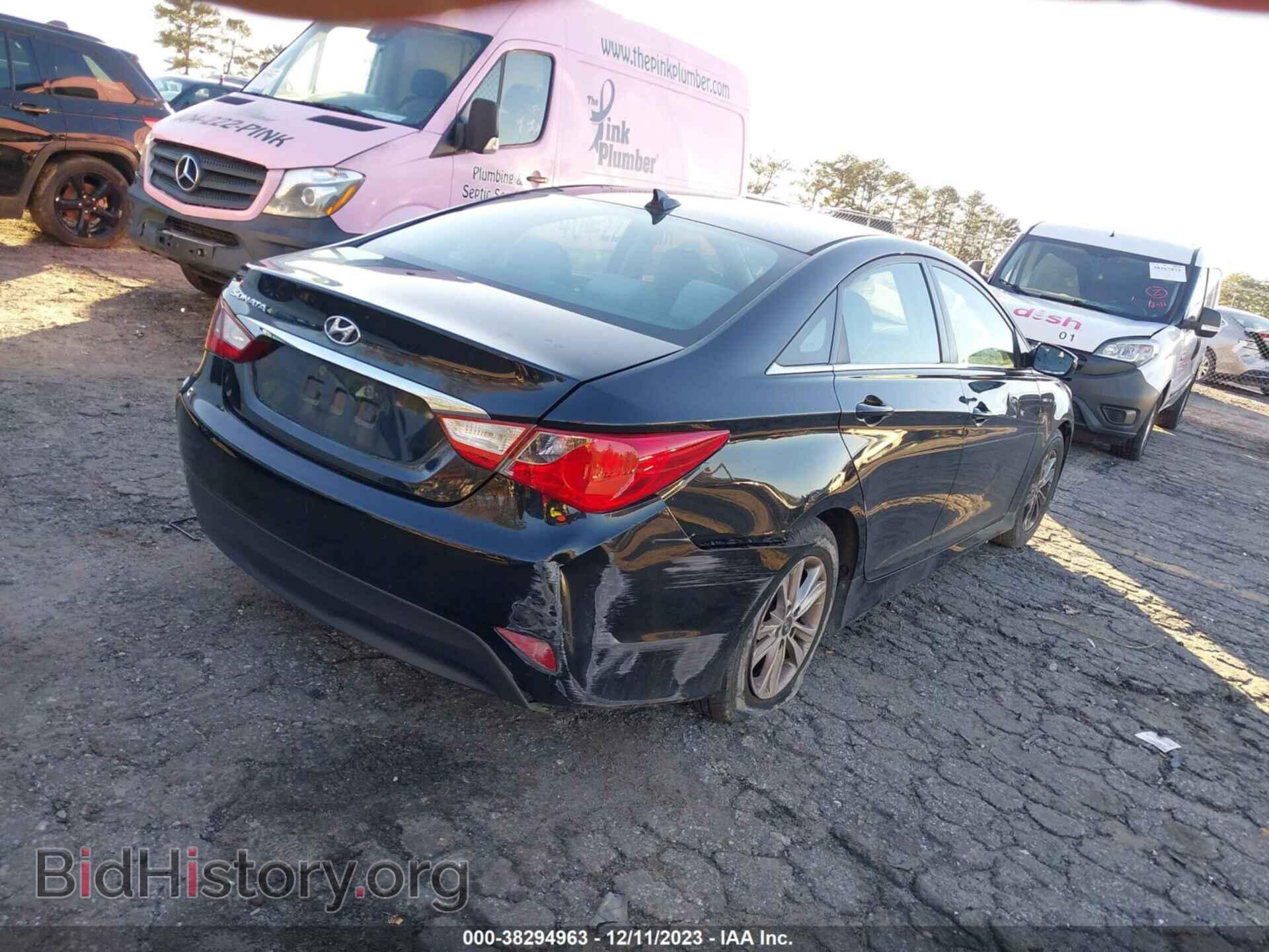 2014 HYUNDAI SONATA - VIN: 5NPEB4ACXEH883776 - Фото 4