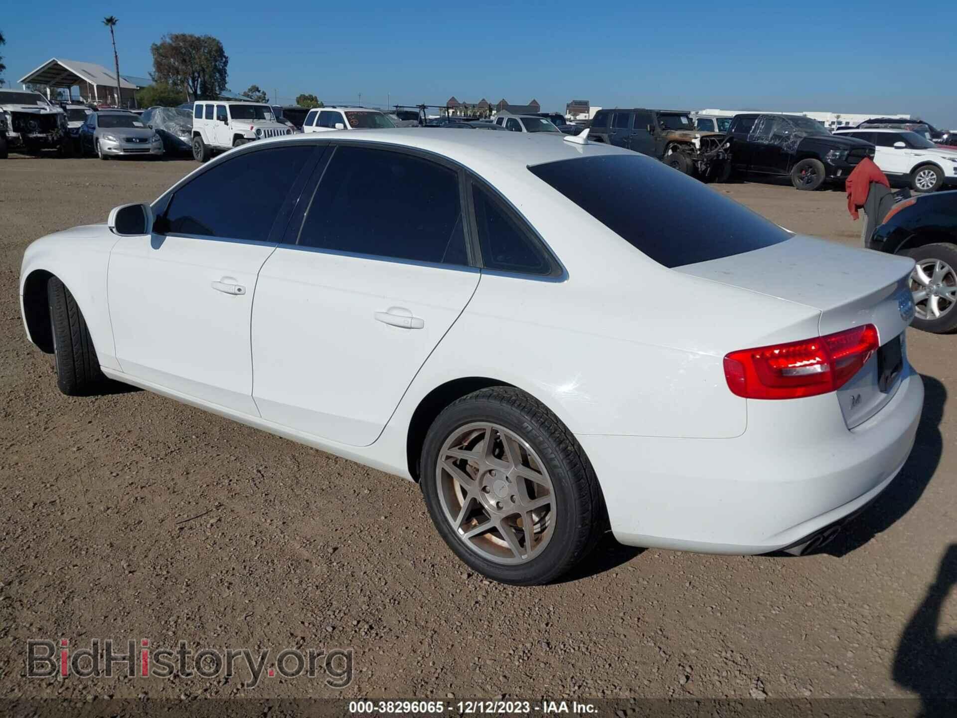 2013 AUDI A4 - VIN: WAUAFAFL0DA046029 - Фото 3