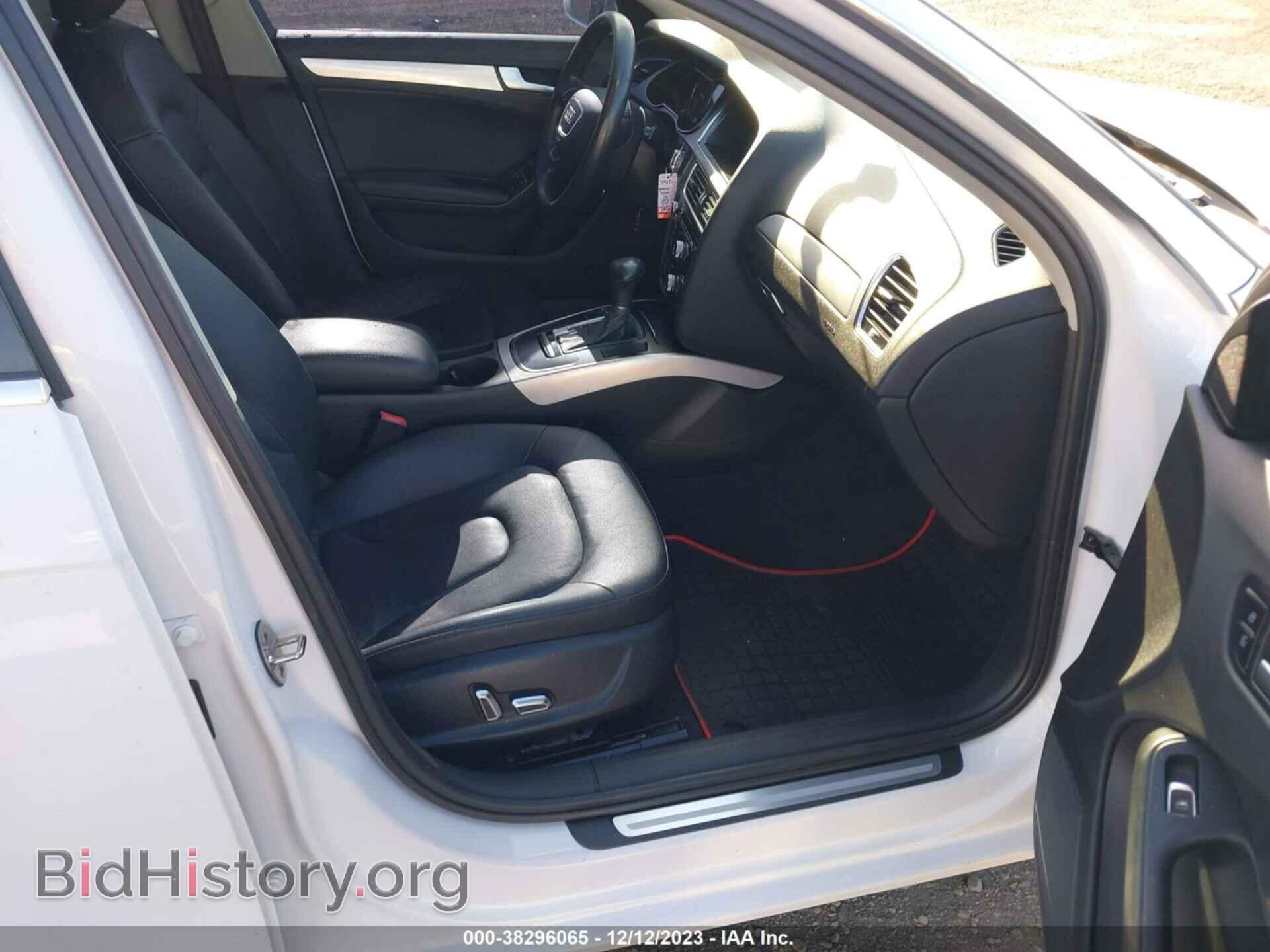 2013 AUDI A4 - VIN: WAUAFAFL0DA046029 - Фото 5