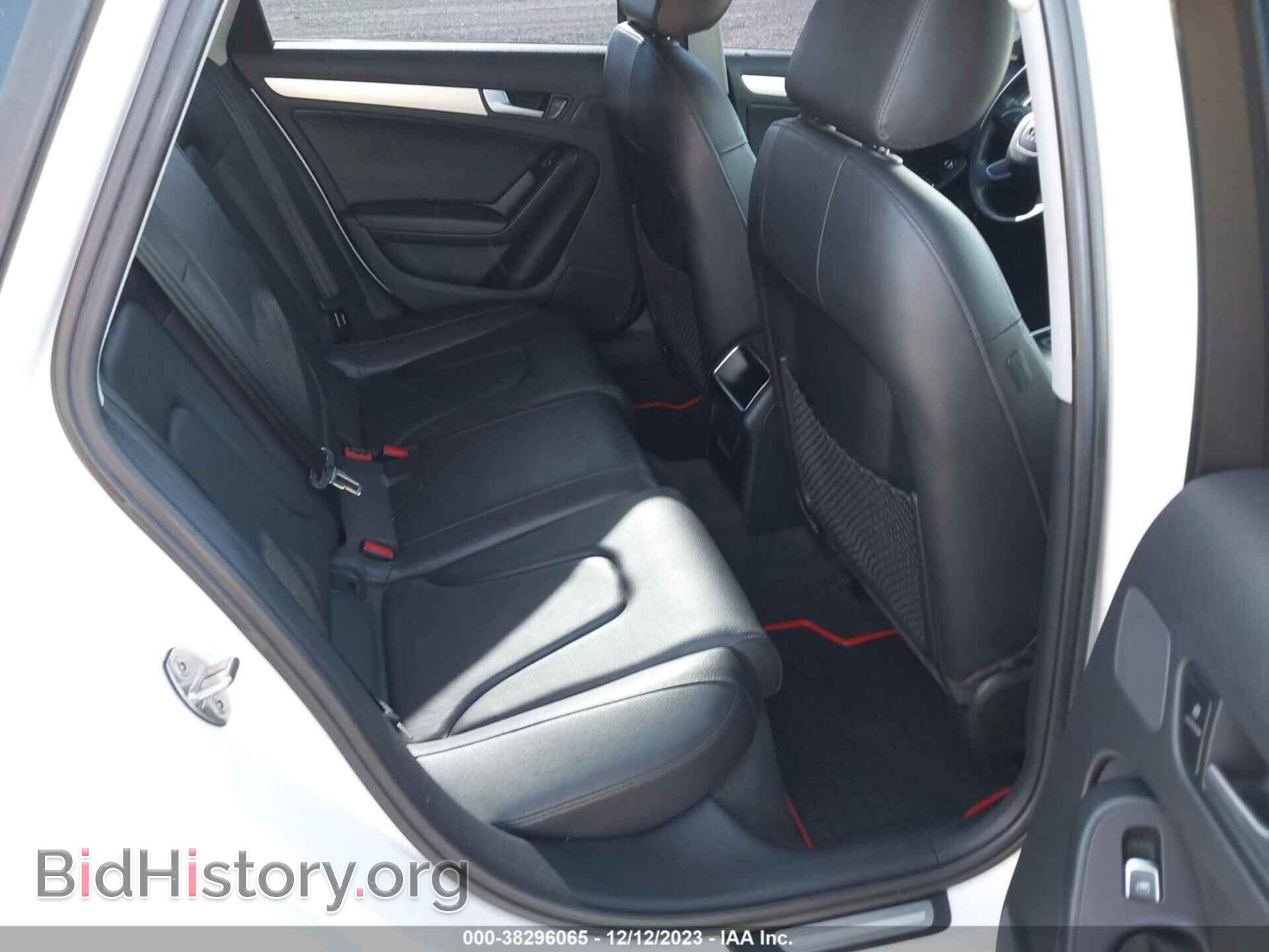 2013 AUDI A4 - VIN: WAUAFAFL0DA046029 - Фото 8