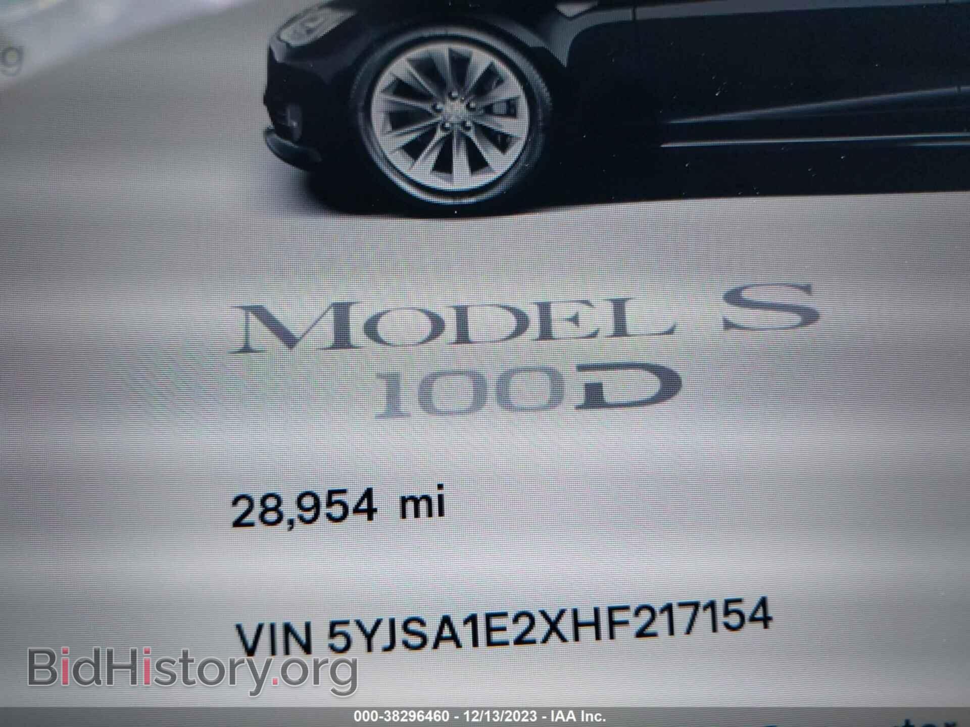 2017 TESLA MODEL S - VIN: 5YJSA1E2XHF217154 - Photo 15