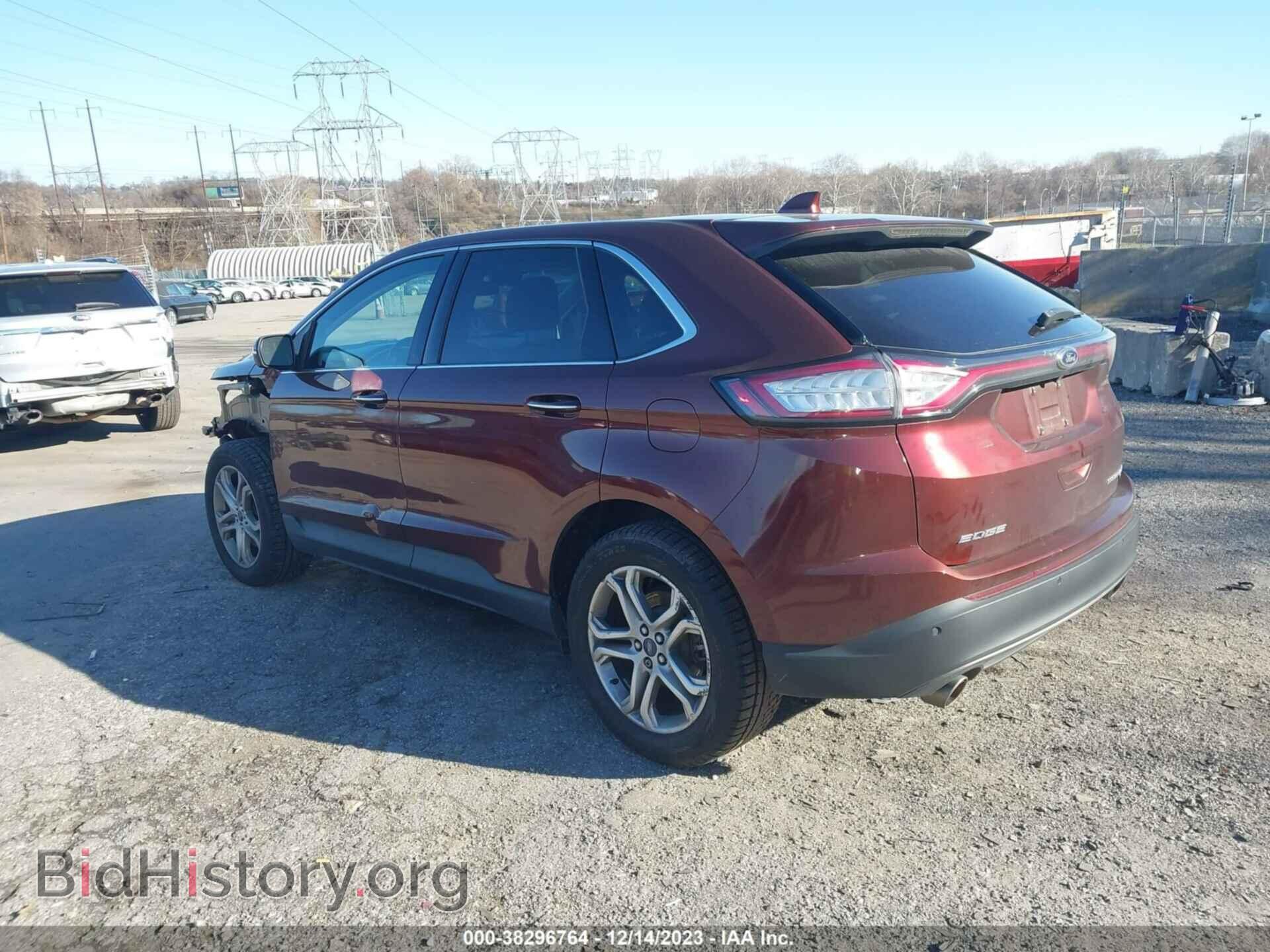 2015 FORD EDGE - VIN: 2FMTK4K85FBB69886 - Фото 3