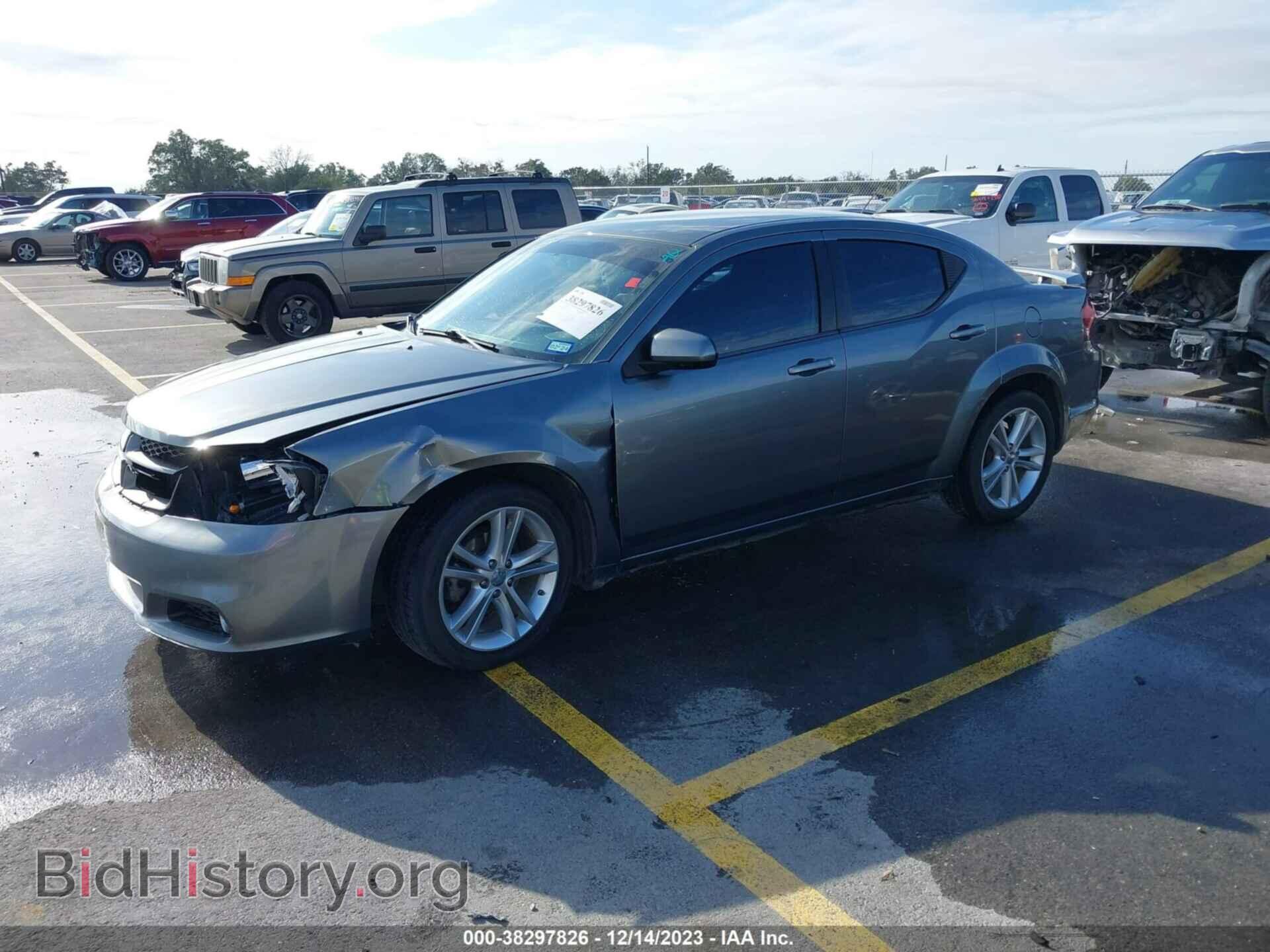 2013 DODGE AVENGER - VIN: 1C3CDZCB6DN582489 - Фото 2
