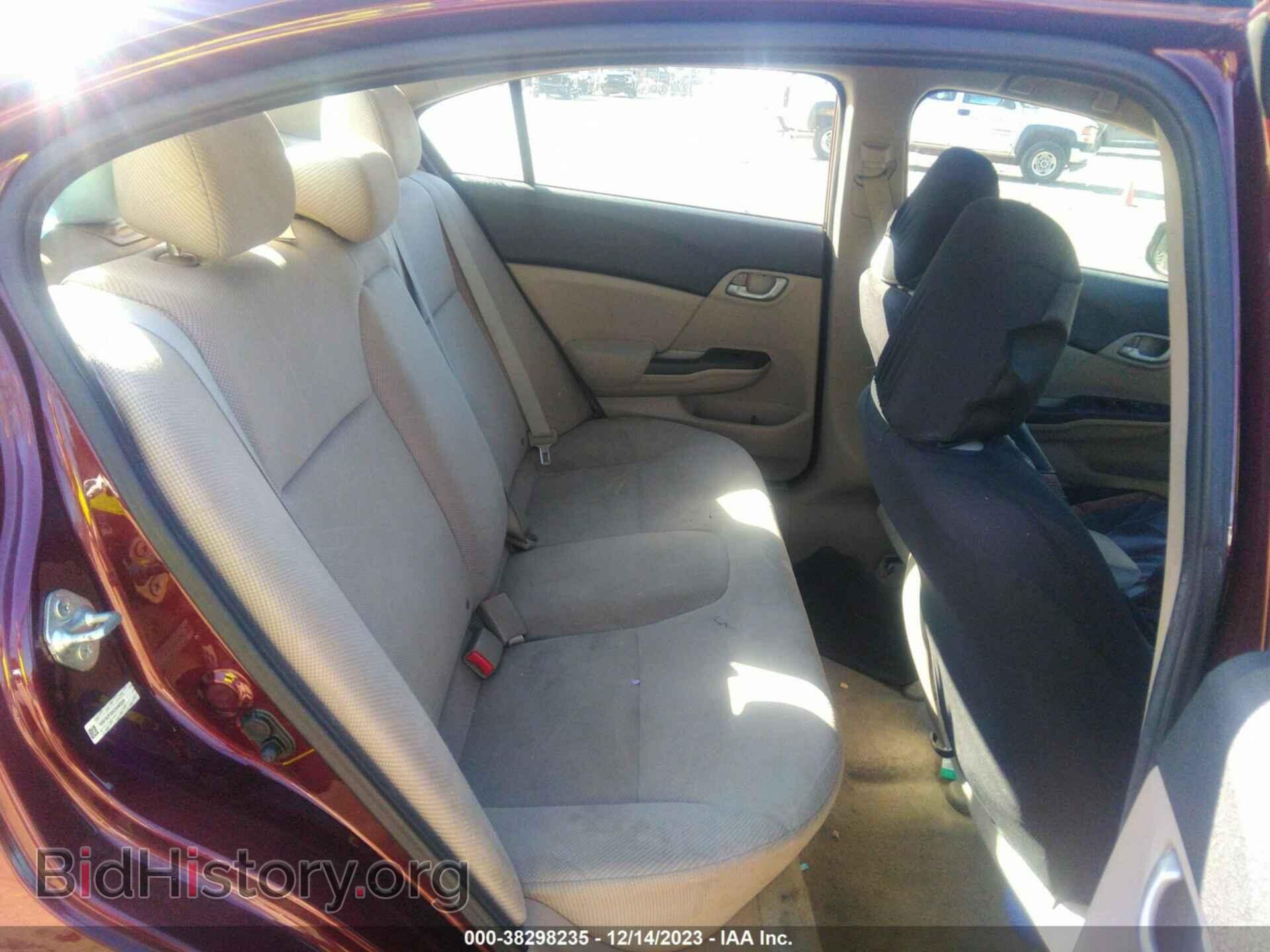 2012 HONDA CIVIC - VIN: 19XFB2F55CE040329 - Фото 8