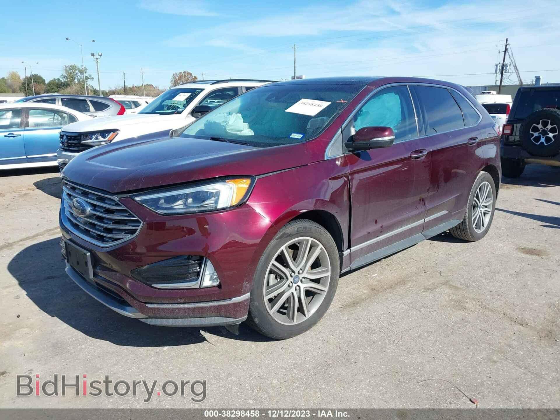 2019 FORD EDGE - VIN: 2FMPK4K98KBB36353 - Фото 2