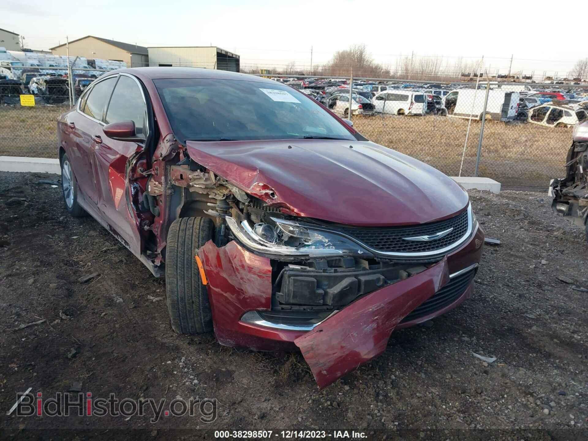 Фотография 1C3CCCAB5FN623197 - CHRYSLER 200 2015