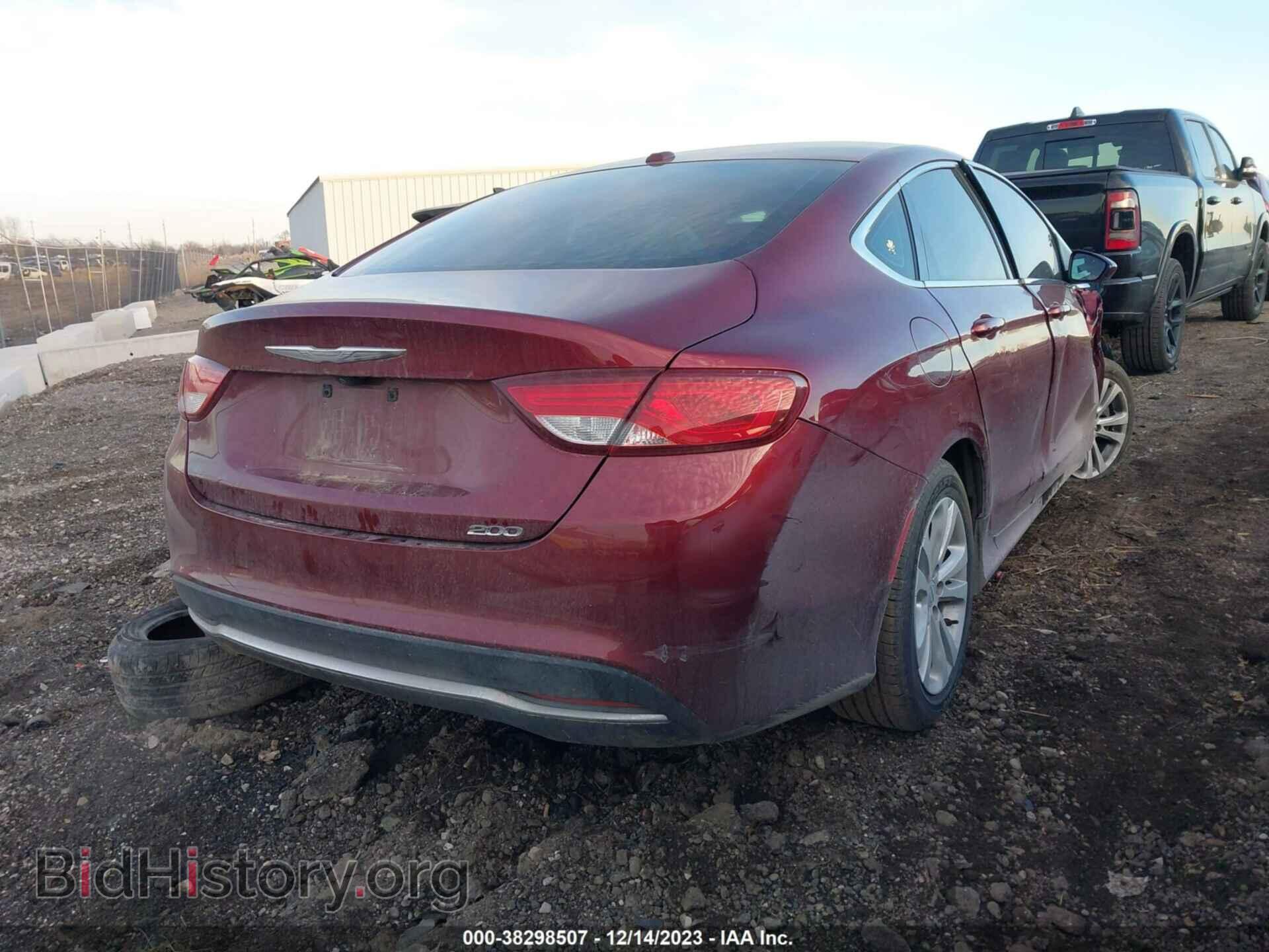 2015 CHRYSLER 200 - VIN: 1C3CCCAB5FN623197 - Фото 4