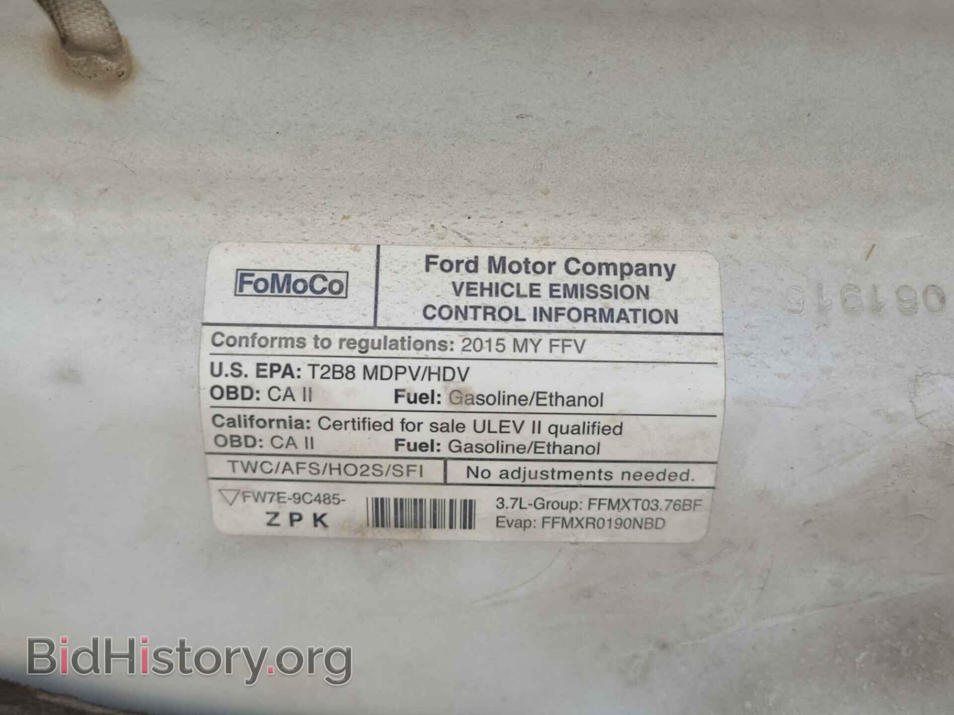 2015 FORD TRANSIT - VIN: 1FTNE2YM7FKB19476 - Фото 17