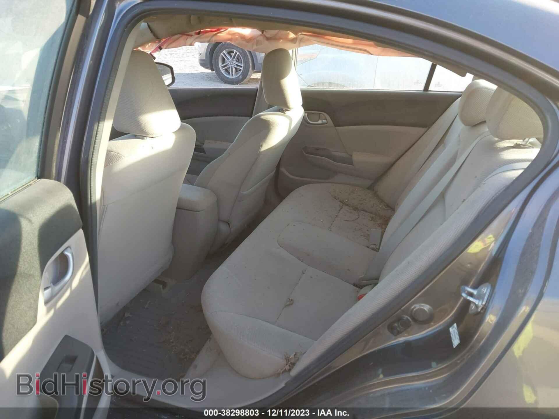 2012 HONDA CIVIC - VIN: 19XFB2F54CE051211 - Фото 8
