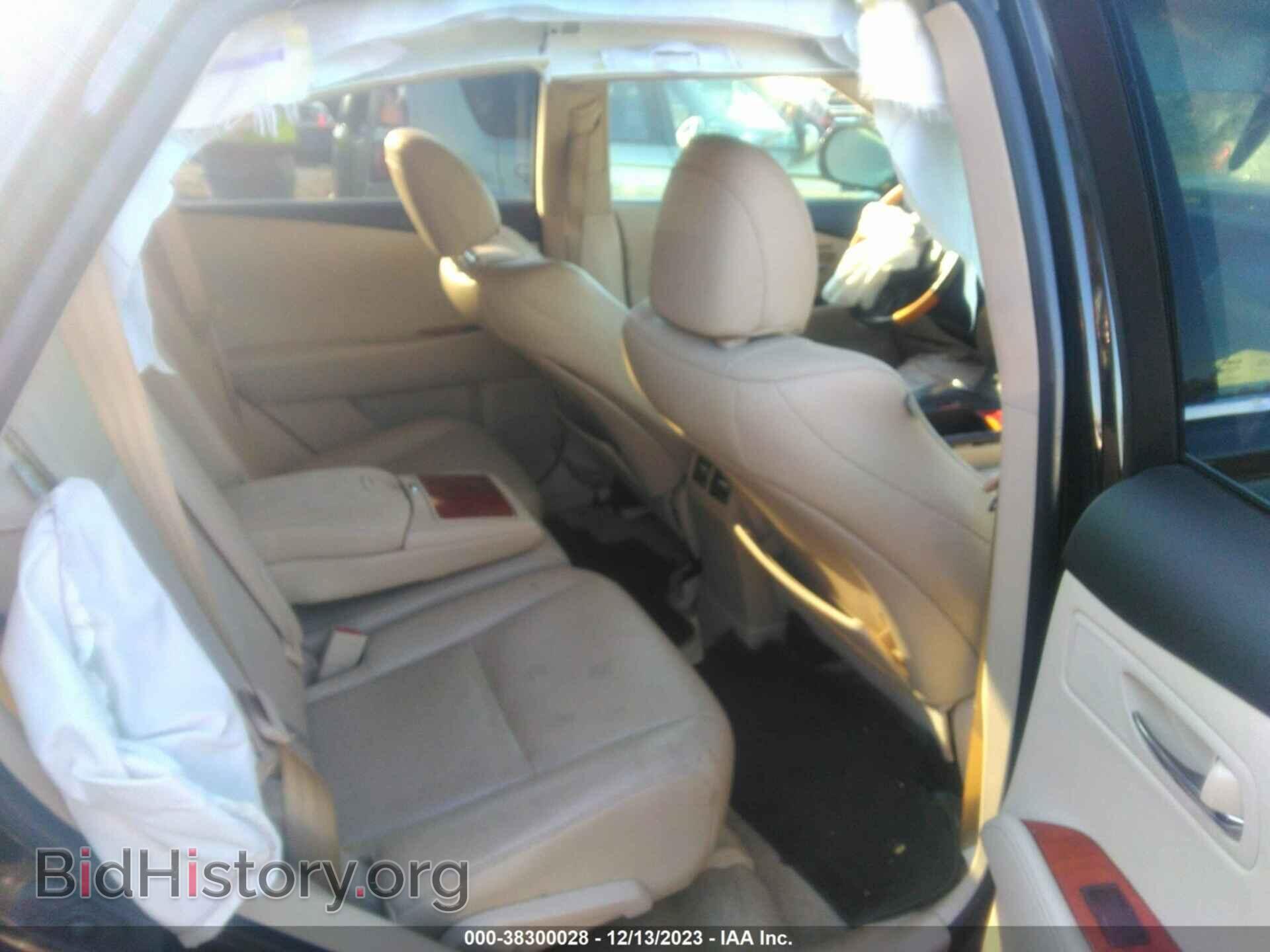 2011 LEXUS RX 350 - VIN: 2T2BK1BA1BC089077 - Фото 8
