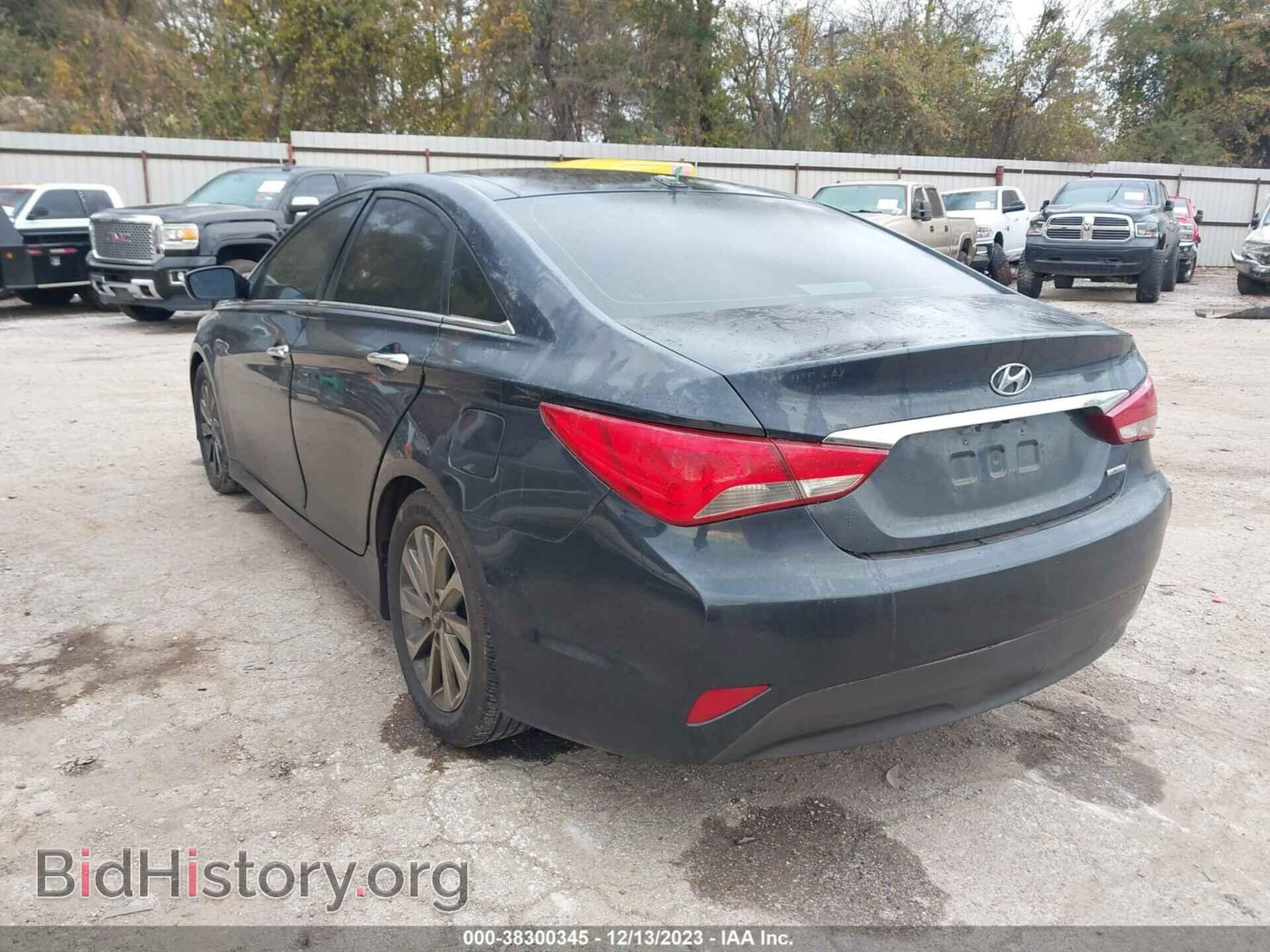 2014 HYUNDAI SONATA - VIN: 5NPEC4AC7EH832166 - Фото 3