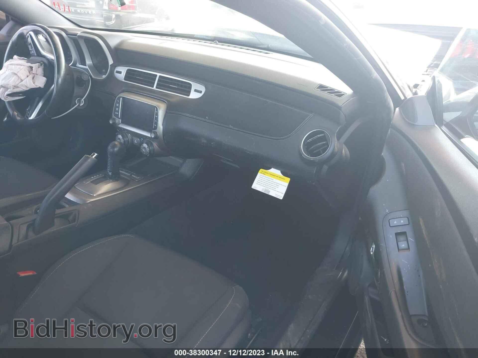 2014 CHEVROLET CAMARO - VIN: 2G1FB1E38E9167371 - Фото 5