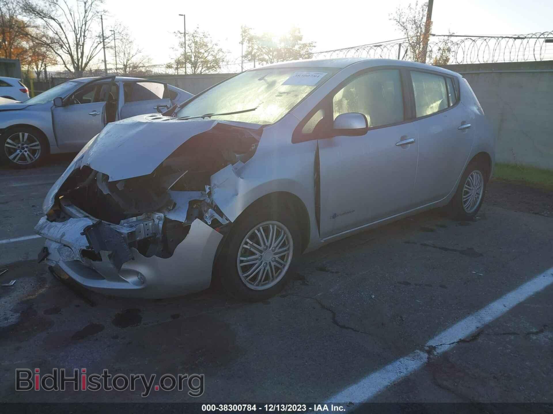 2013 NISSAN LEAF - VIN: 1N4AZ0CP7DC426295 - Фото 2