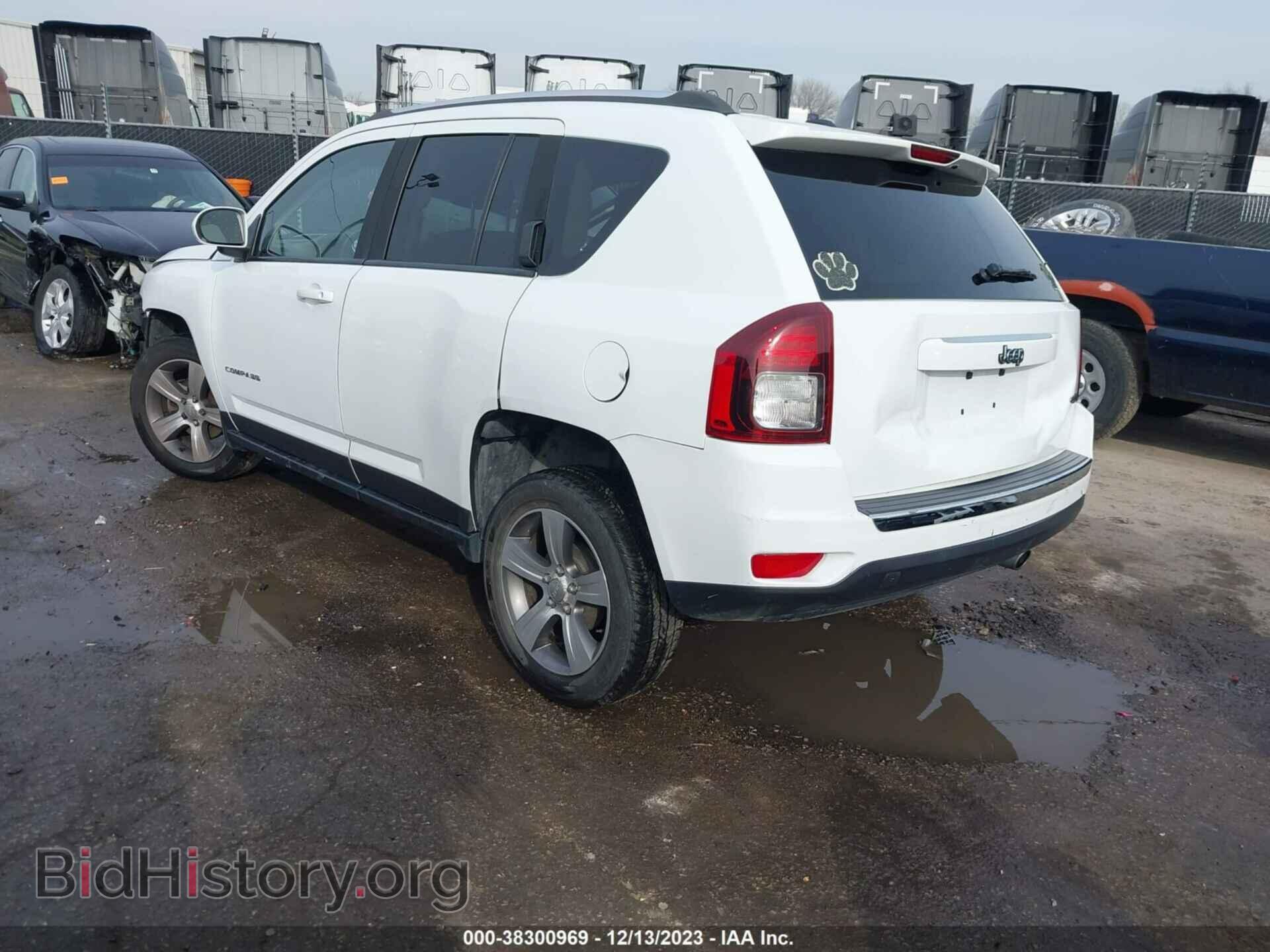 2016 JEEP COMPASS - VIN: 1C4NJCEA2GD792743 - Фото 3
