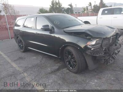2016 Dodge DURANGO R/T, black — VIN 1C4SDHCT8GC392932, IAAI