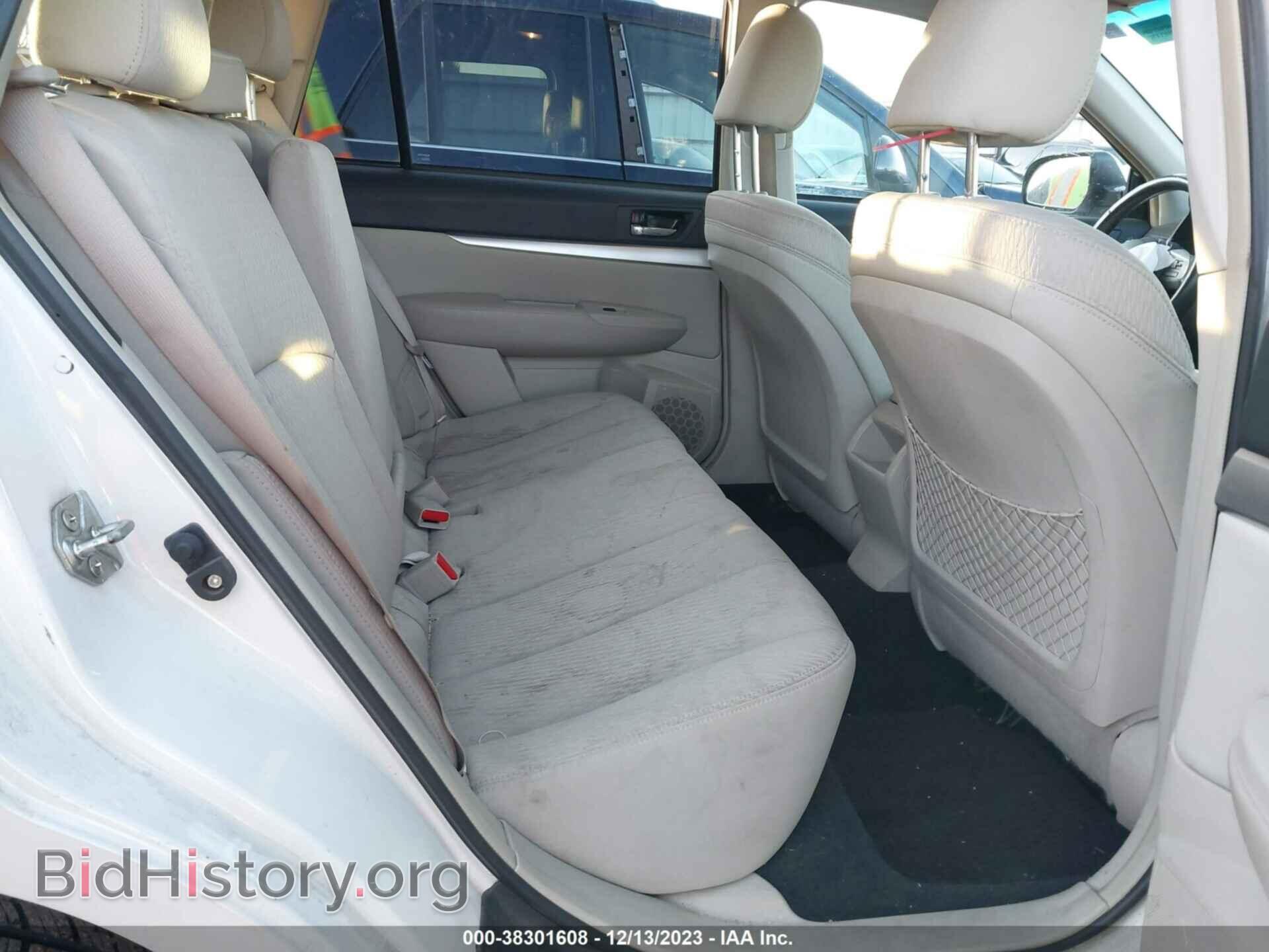 2011 SUBARU OUTBACK - VIN: 4S4BRBGC1B3393837 - Фото 8
