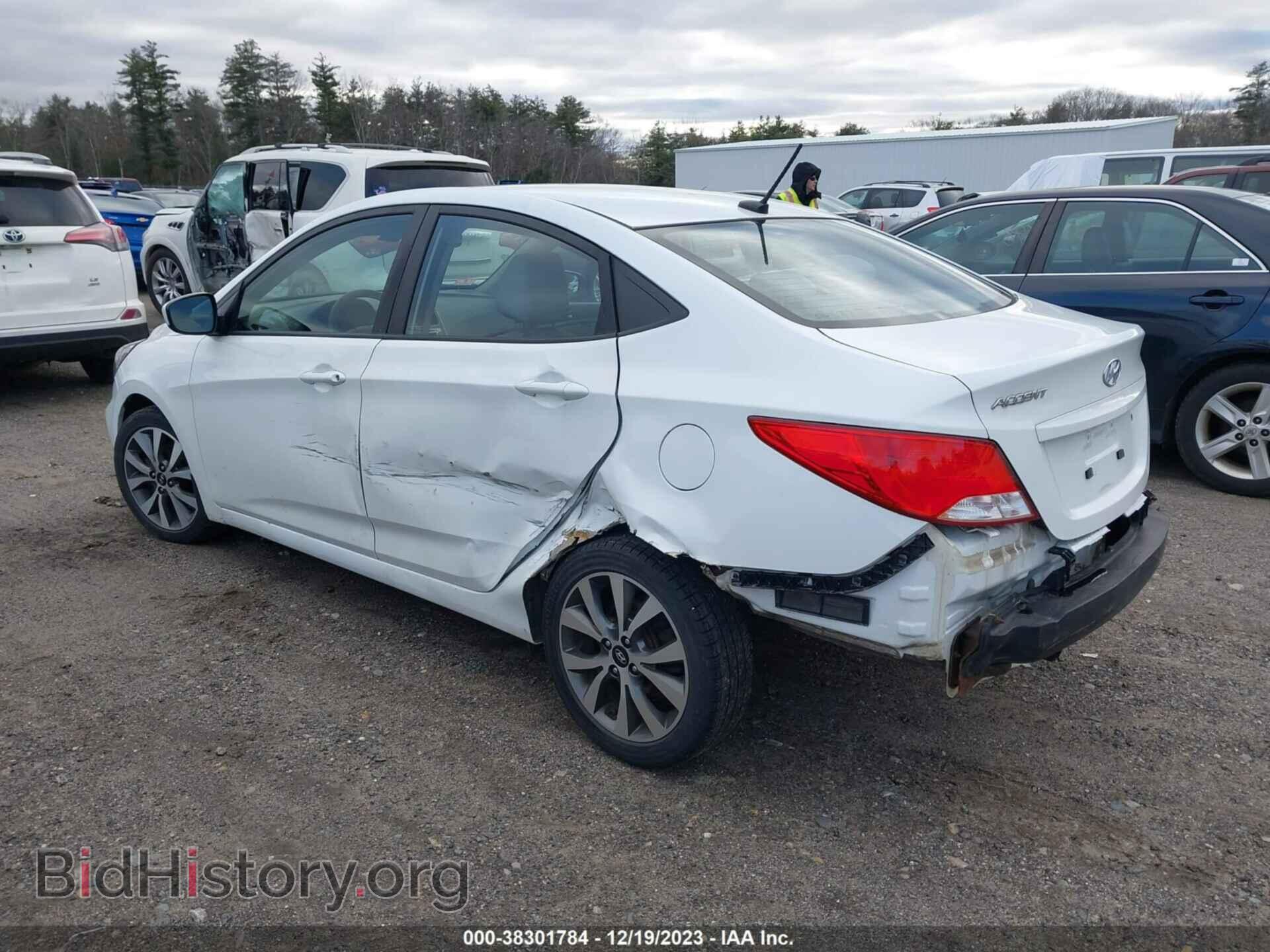 2017 HYUNDAI ACCENT - VIN: KMHCT4AE2HU282826 - Photo 3