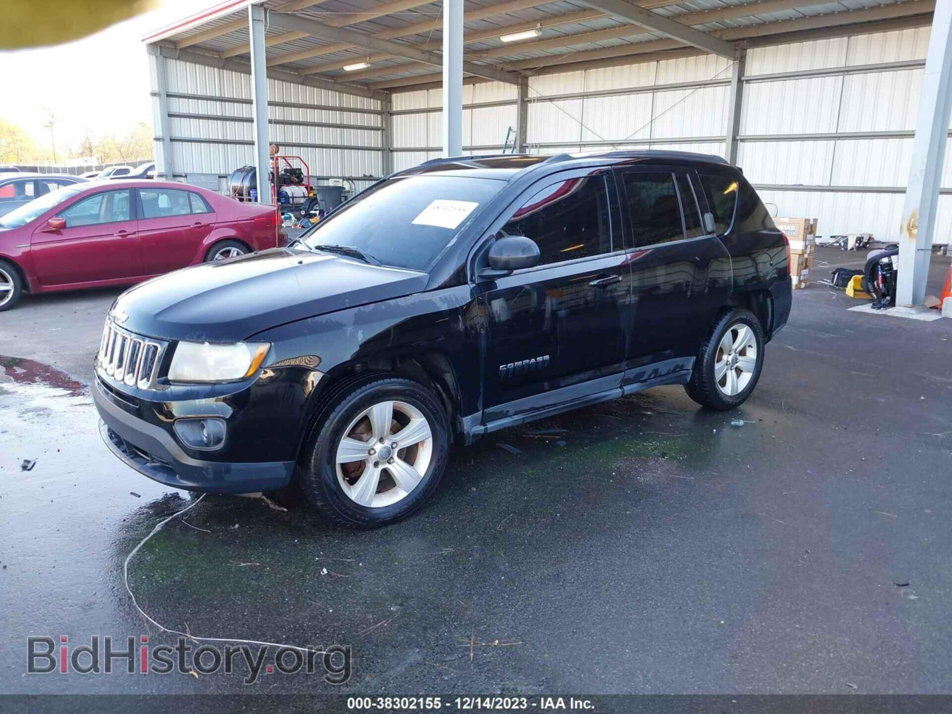 2014 JEEP COMPASS - VIN: 1C4NJDBB4ED593063 - Фото 2