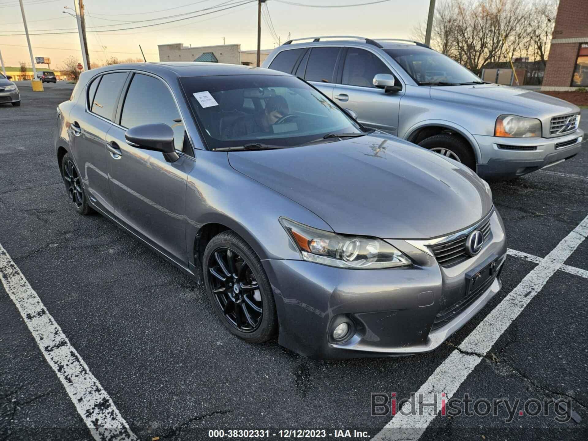 Фотография JTHKD5BH8C2049693 - LEXUS CT 2012