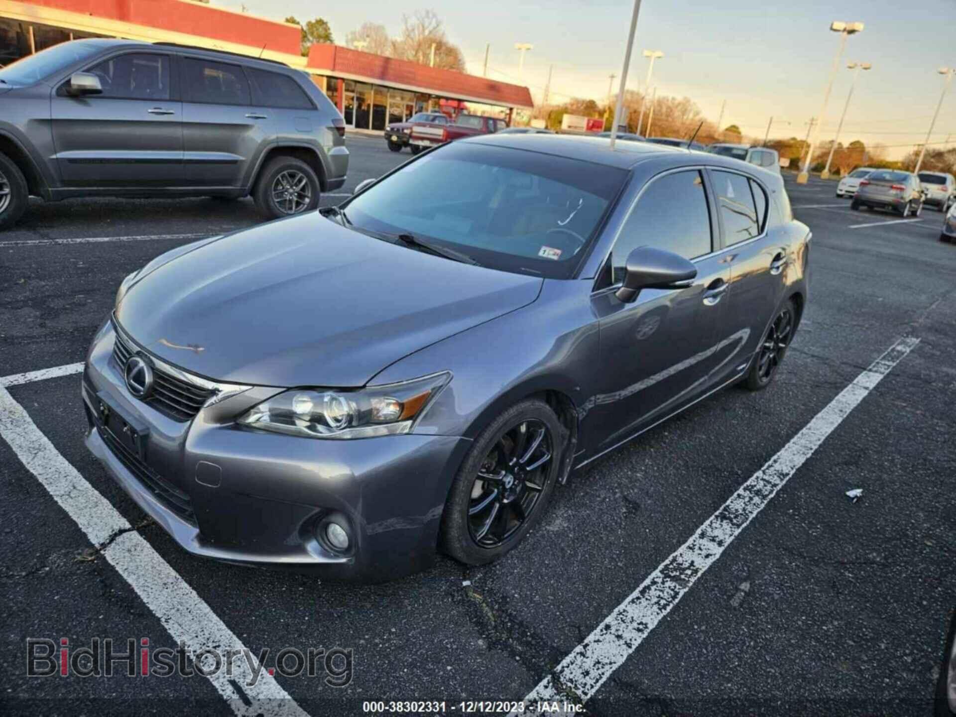 2012 LEXUS CT - VIN: JTHKD5BH8C2049693 - Фото 2