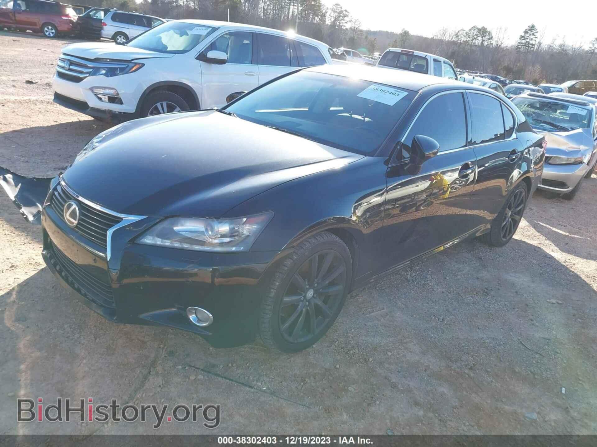 2013 LEXUS GS 350 - VIN: JTHCE1BL8D5001240 - Фото 2
