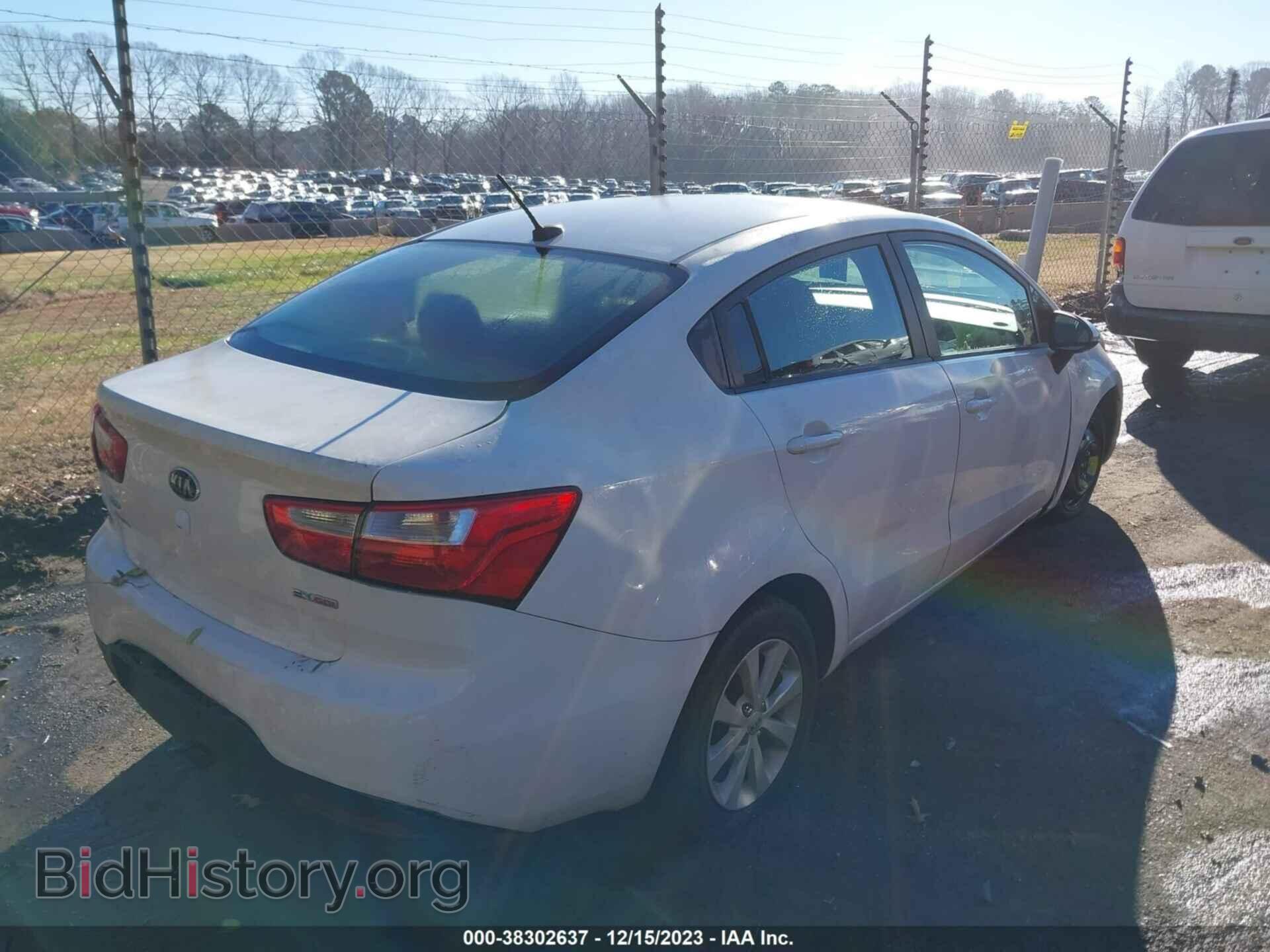 2014 KIA RIO - VIN: KNADN4A35E6368131 - Фото 4