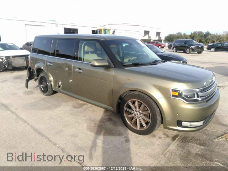 2013 Ford FLEX Limited (VIN 2FMGK5D88DBD09754) — photo 1 of 11, IAAI, damage: right rear