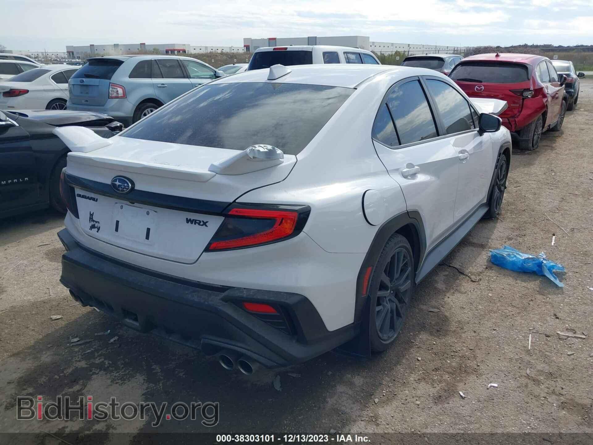 2022 SUBARU WRX - VIN: JF1VBAF60N9027239 - Фото 4