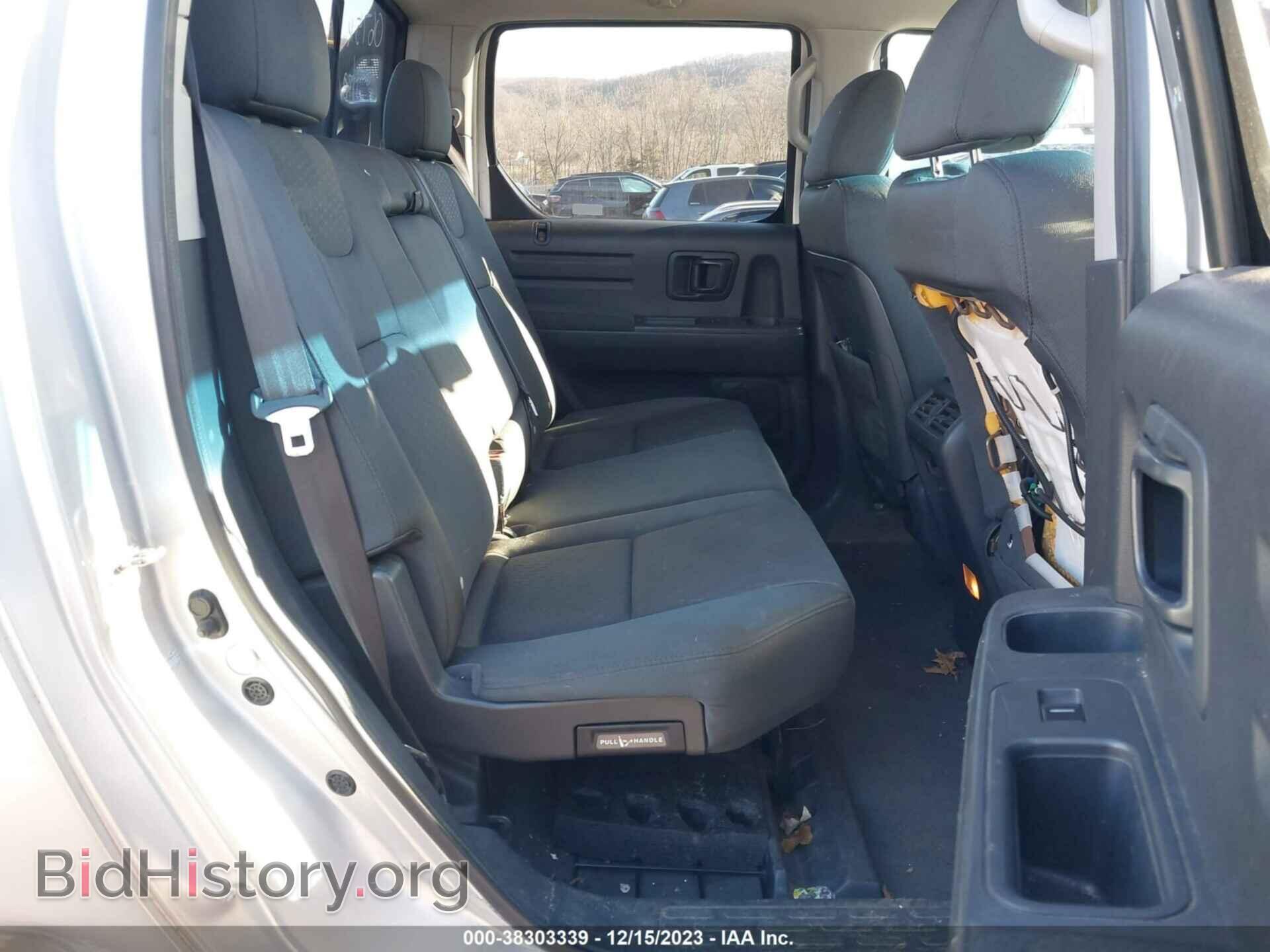 2009 HONDA RIDGELINE - VIN: 5FPYK16439B101357 - Фото 8