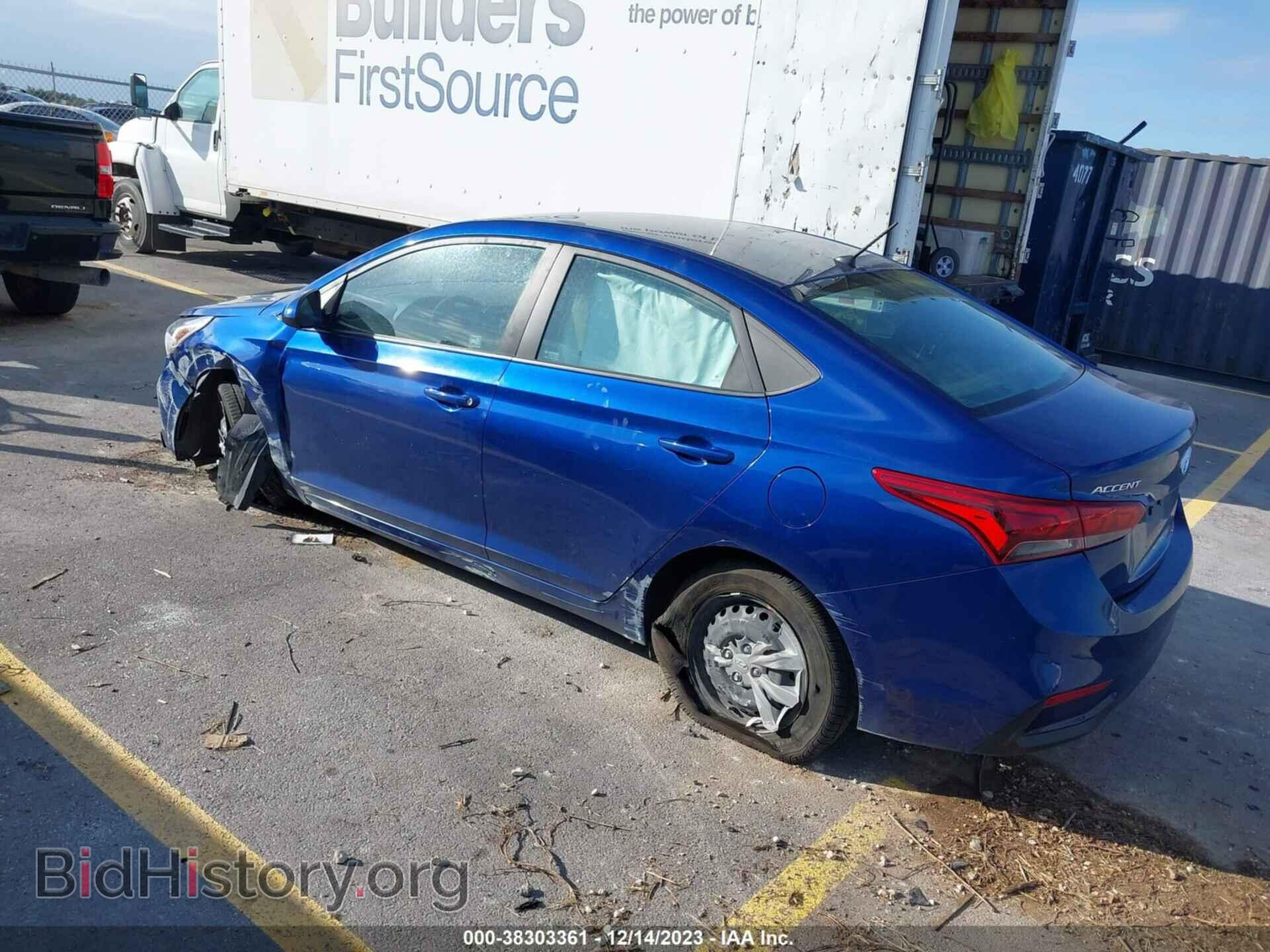 2021 HYUNDAI ACCENT - VIN: 3KPC24A63ME140462 - Фото 3