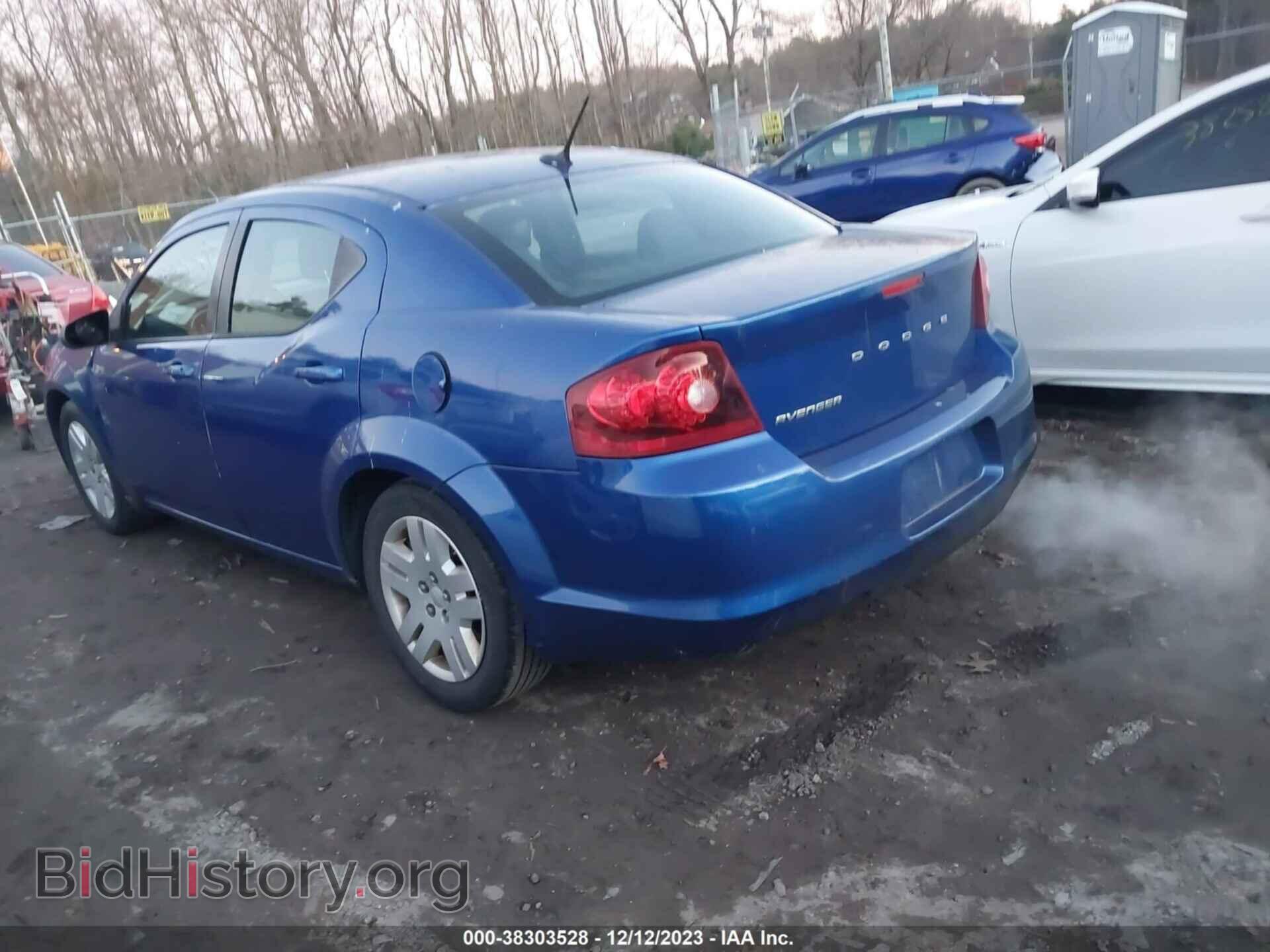 2012 DODGE AVENGER - VIN: 1C3CDZAB9CN272810 - Фото 3