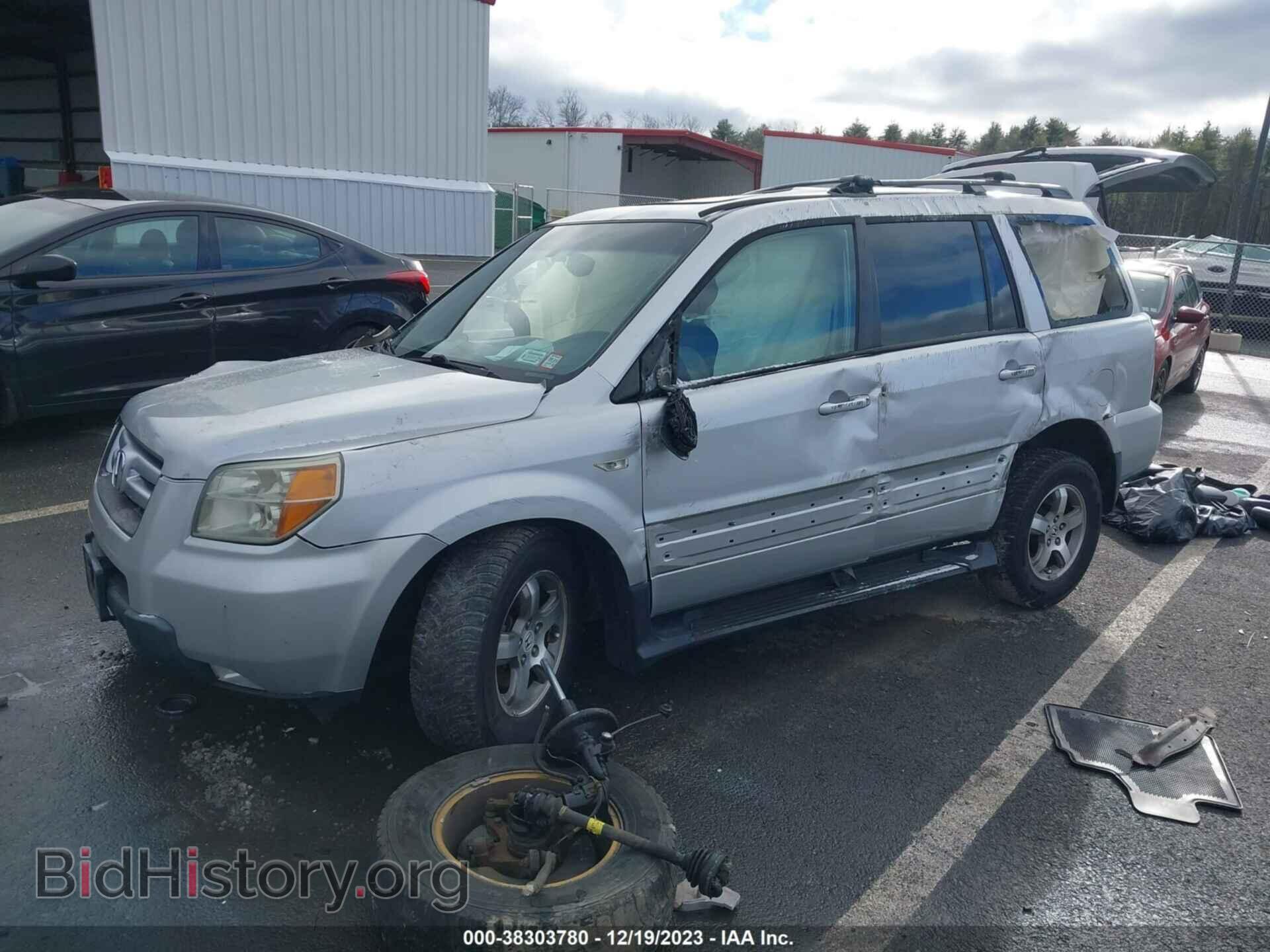 2006 HONDA PILOT - VIN: 2HKYF18596H523357 - Фото 2