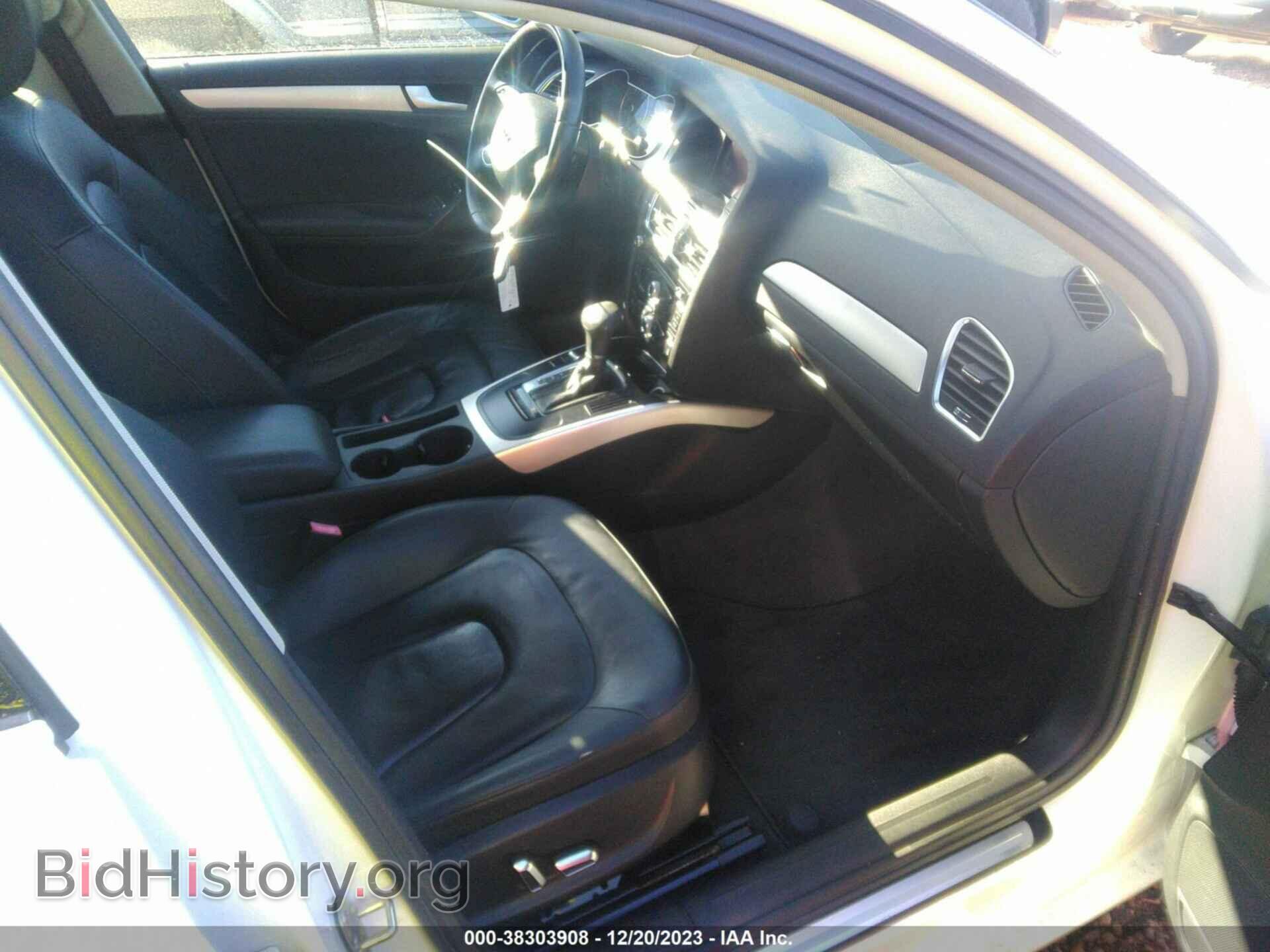 2013 AUDI A4 - VIN: WAUAFAFL5DA067541 - Фото 5