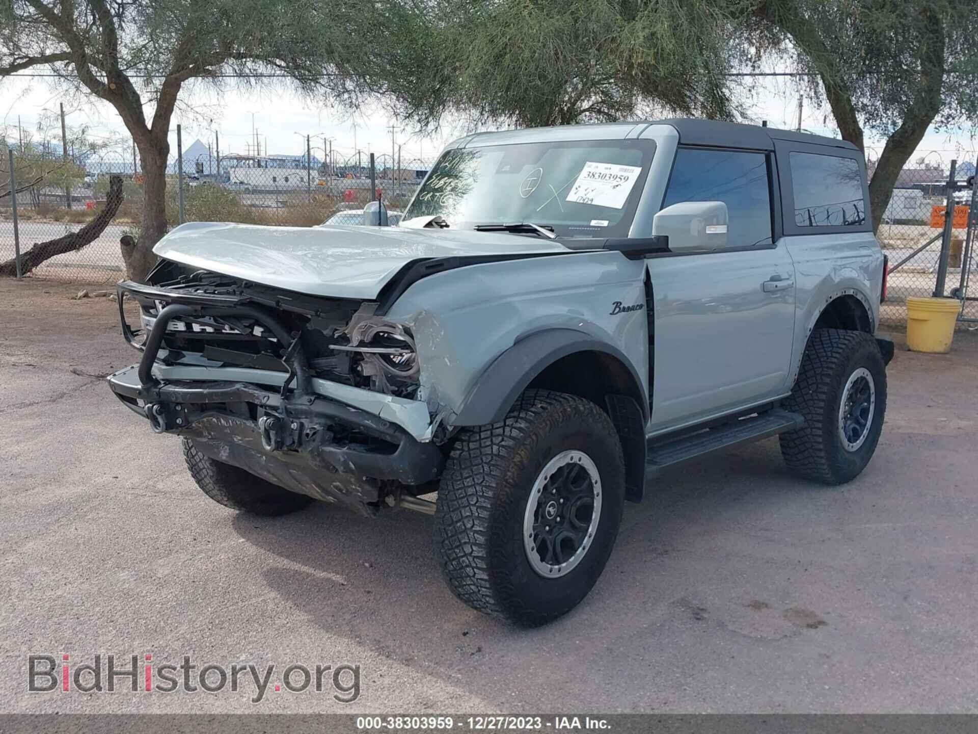 2022 FORD BRONCO - VIN: 1FMDE5CP2NLA98216 - Фото 2
