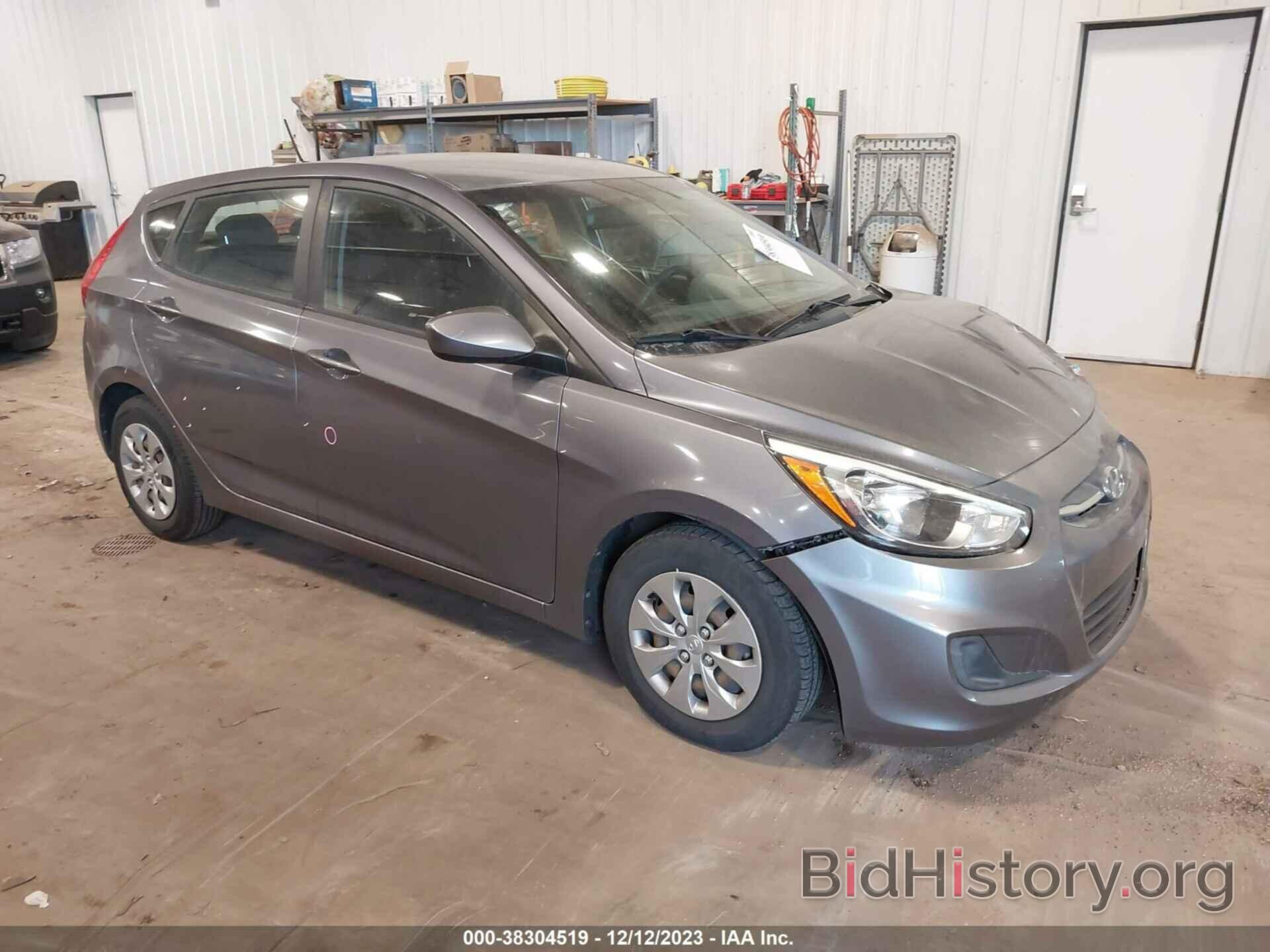 Фотография KMHCT5AE3HU313474 - HYUNDAI ACCENT 2017