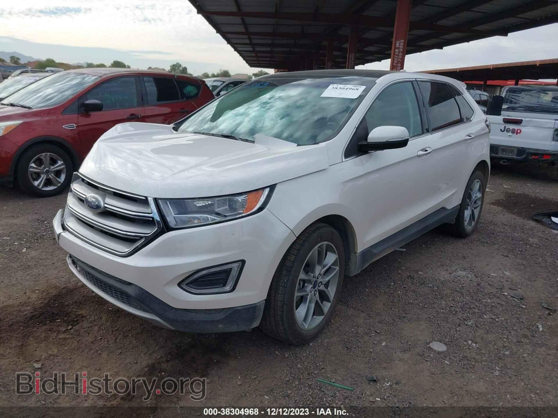 2017 FORD EDGE - VIN: 2FMPK3K82HBB16383 - Photo 2