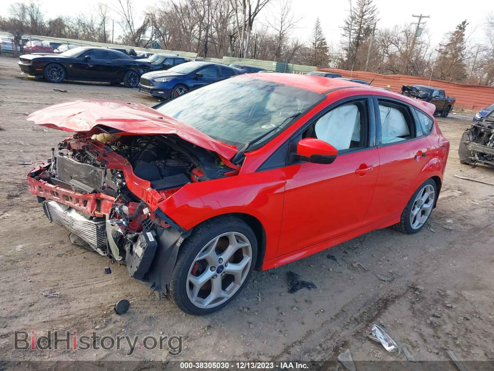 2014 FORD FOCUS ST - VIN: 1FADP3L93EL362439 - Фото 2