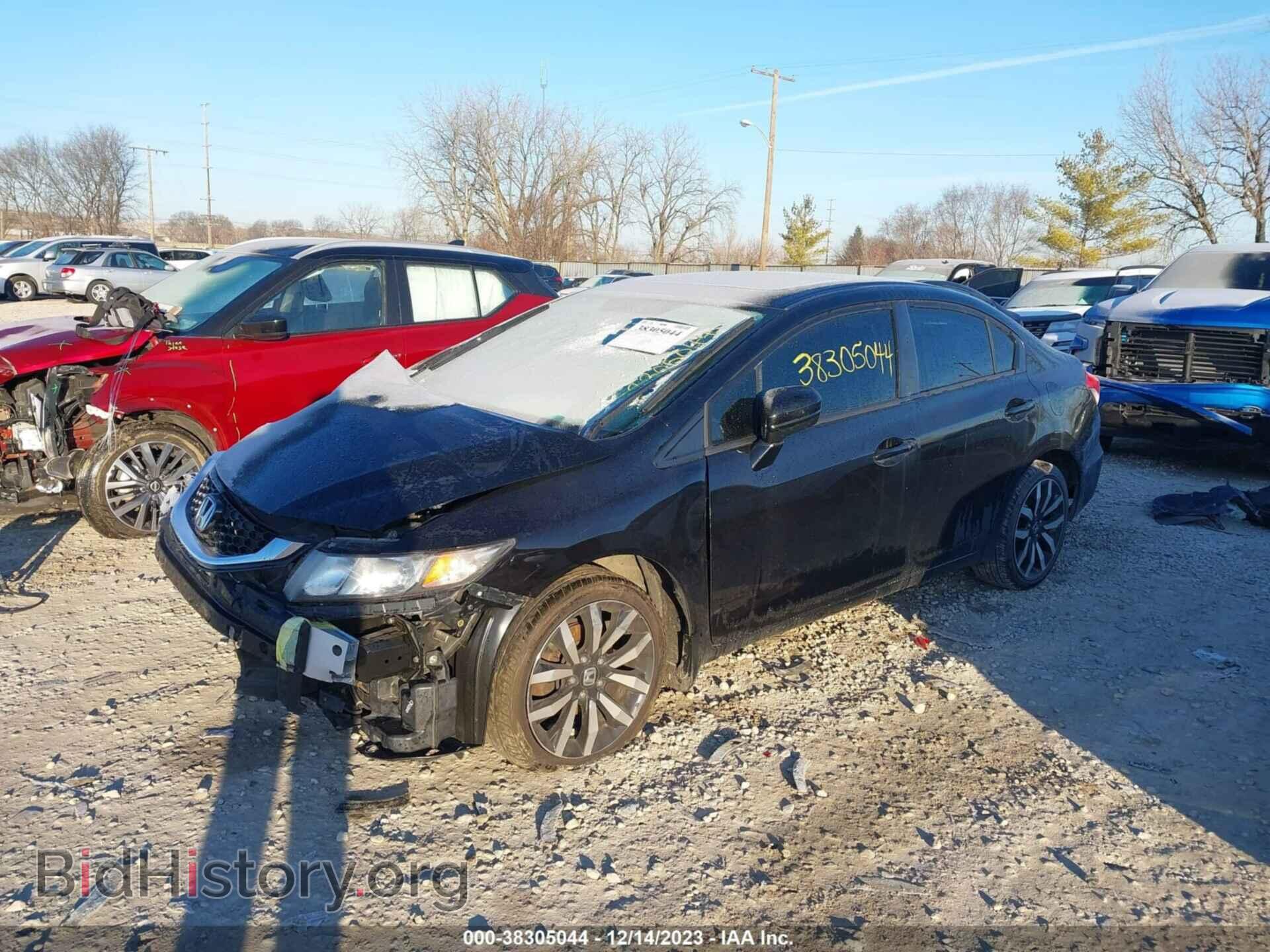 2015 HONDA CIVIC - VIN: 19XFB2F99FE040261 - Фото 2