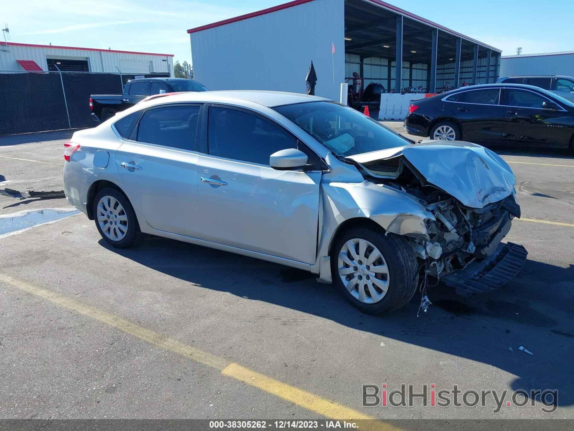 Photo 1N4AB7AP2DN906152 - NISSAN SENTRA 2013