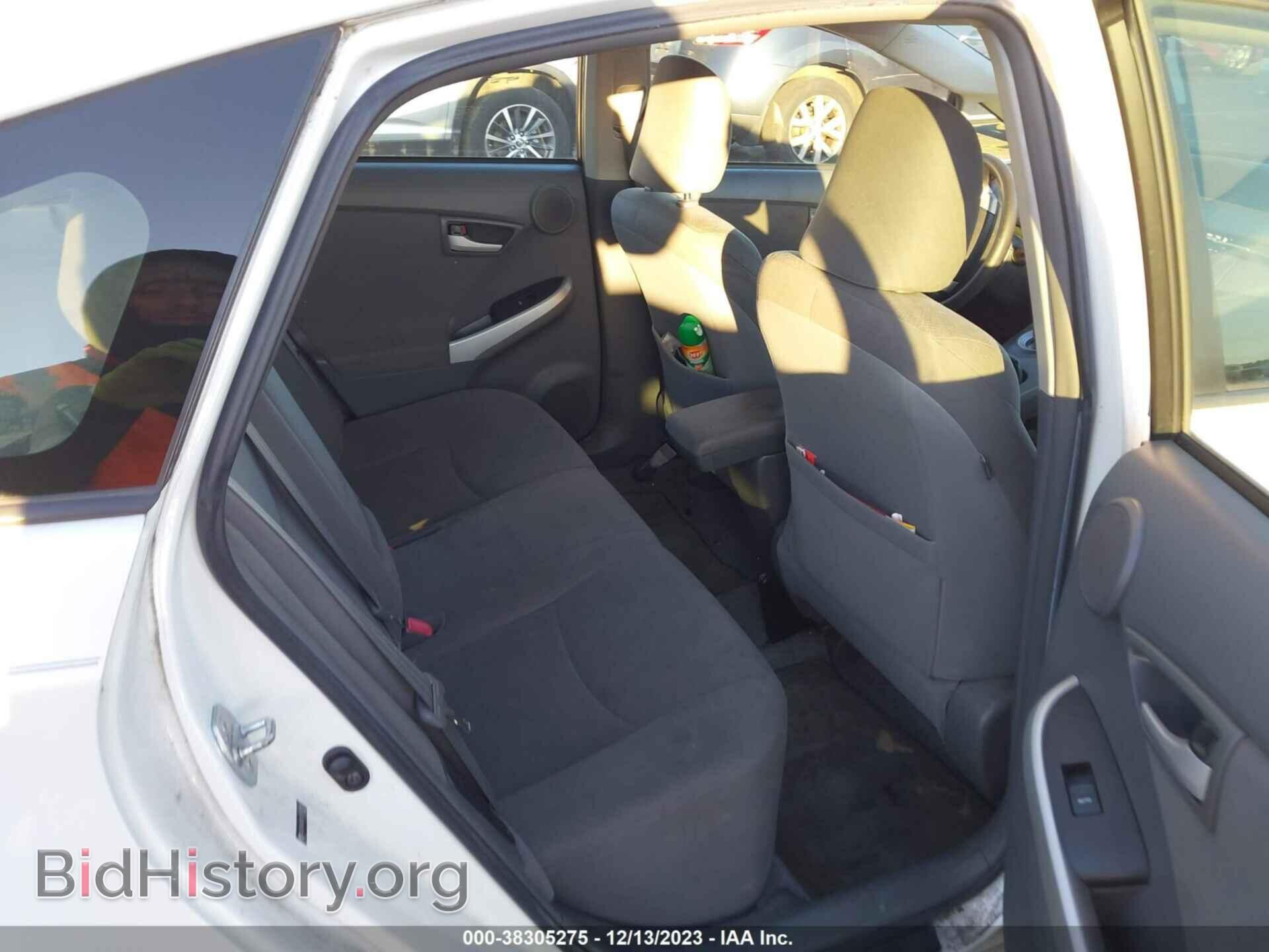 2011 TOYOTA PRIUS - VIN: JTDKN3DU5B5371525 - Фото 8