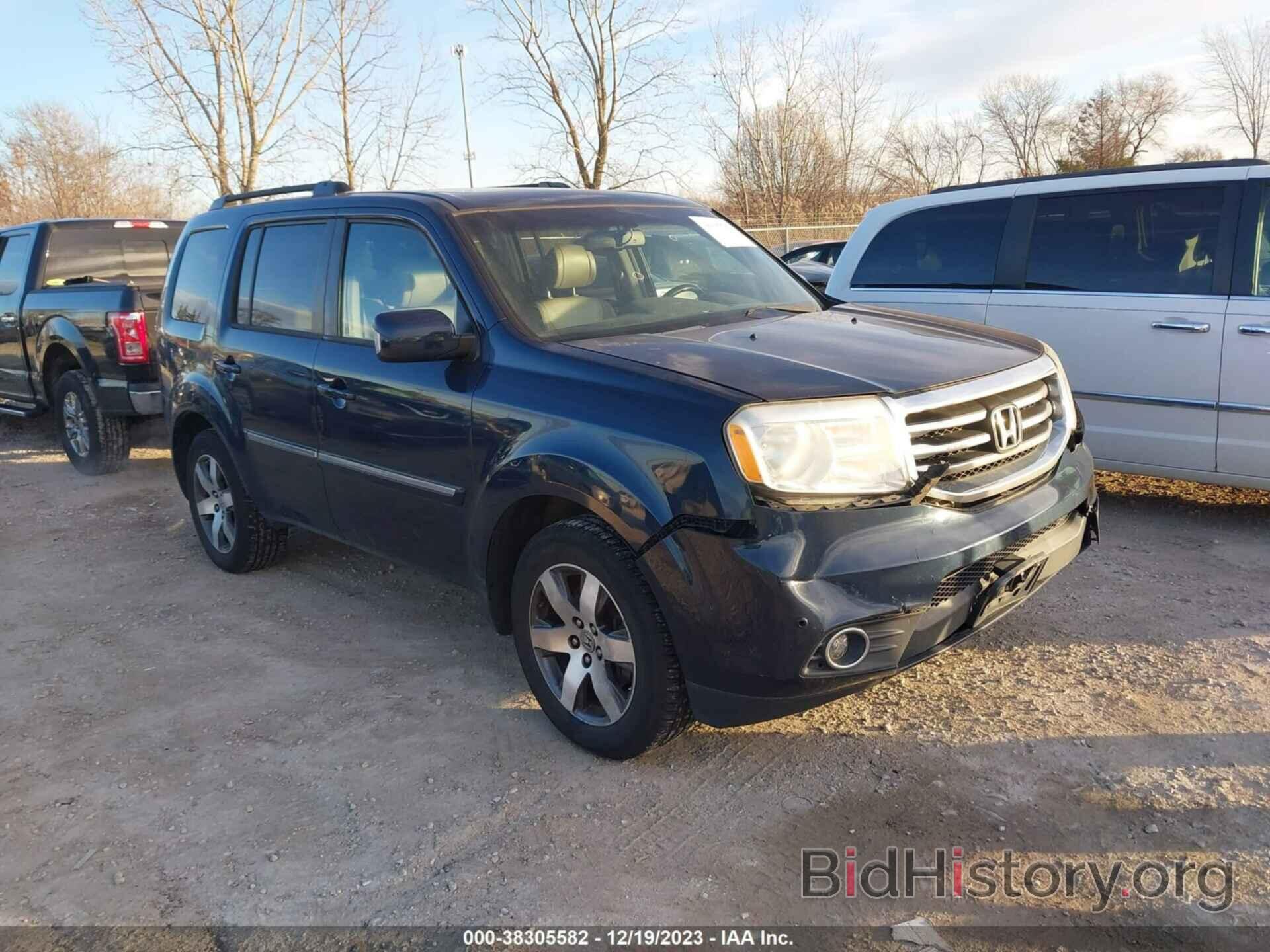 Photo 5FNYF4H94CB011195 - HONDA PILOT 2012