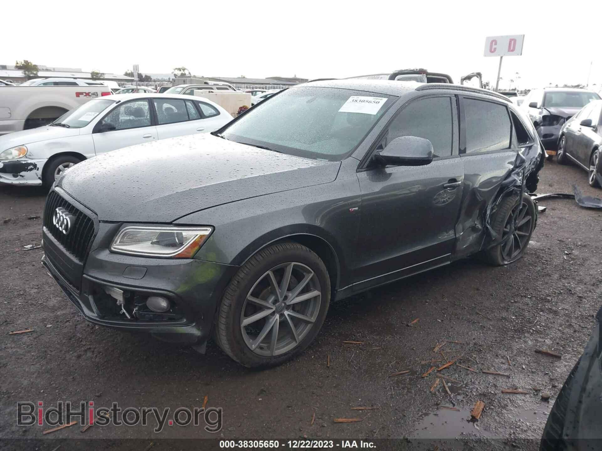 2016 AUDI Q5 - VIN: WA1DVAFP2GA059658 - Фото 2