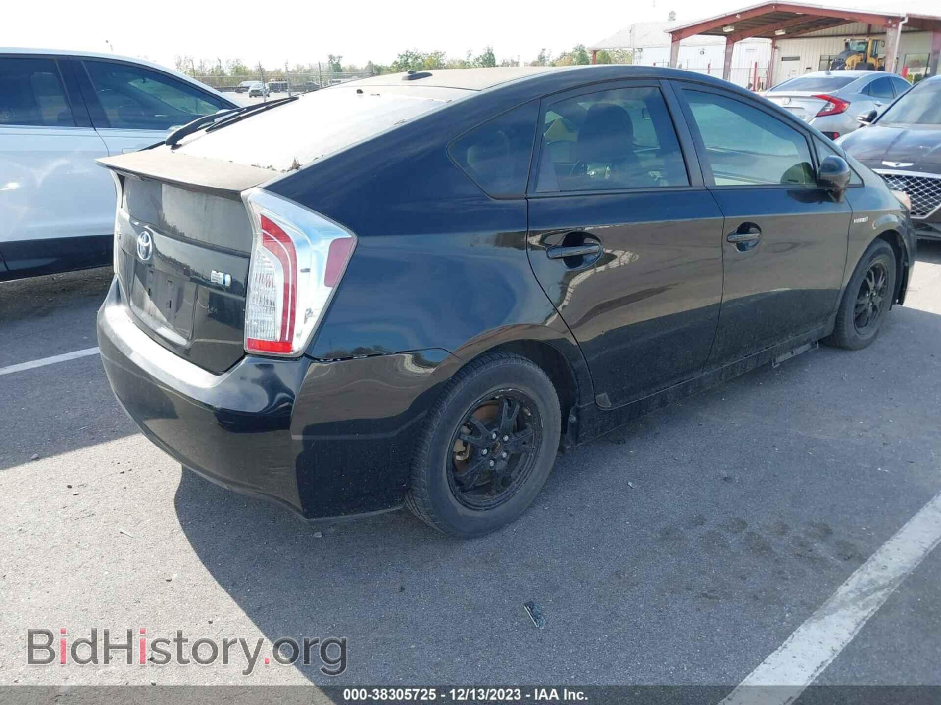 2014 TOYOTA PRIUS - VIN: JTDKN3DU4E0369461 - Фото 4