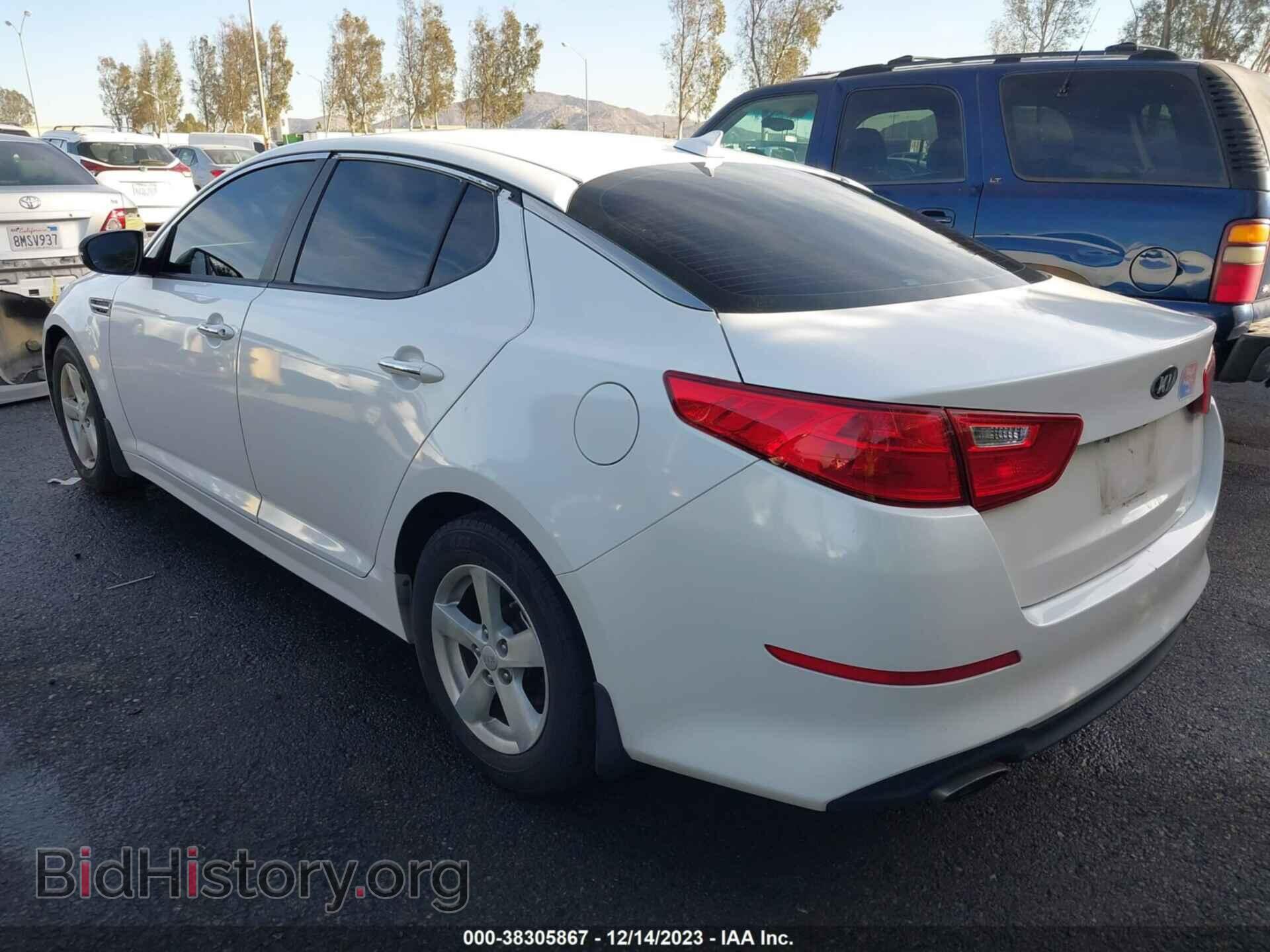 2015 KIA OPTIMA - VIN: KNAGM4A77F5650815 - Фото 3