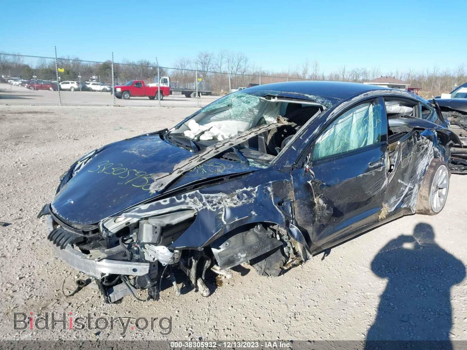 2023 TESLA MODEL 3 - VIN: 5YJ3E1EB7PF633072 - Фото 2