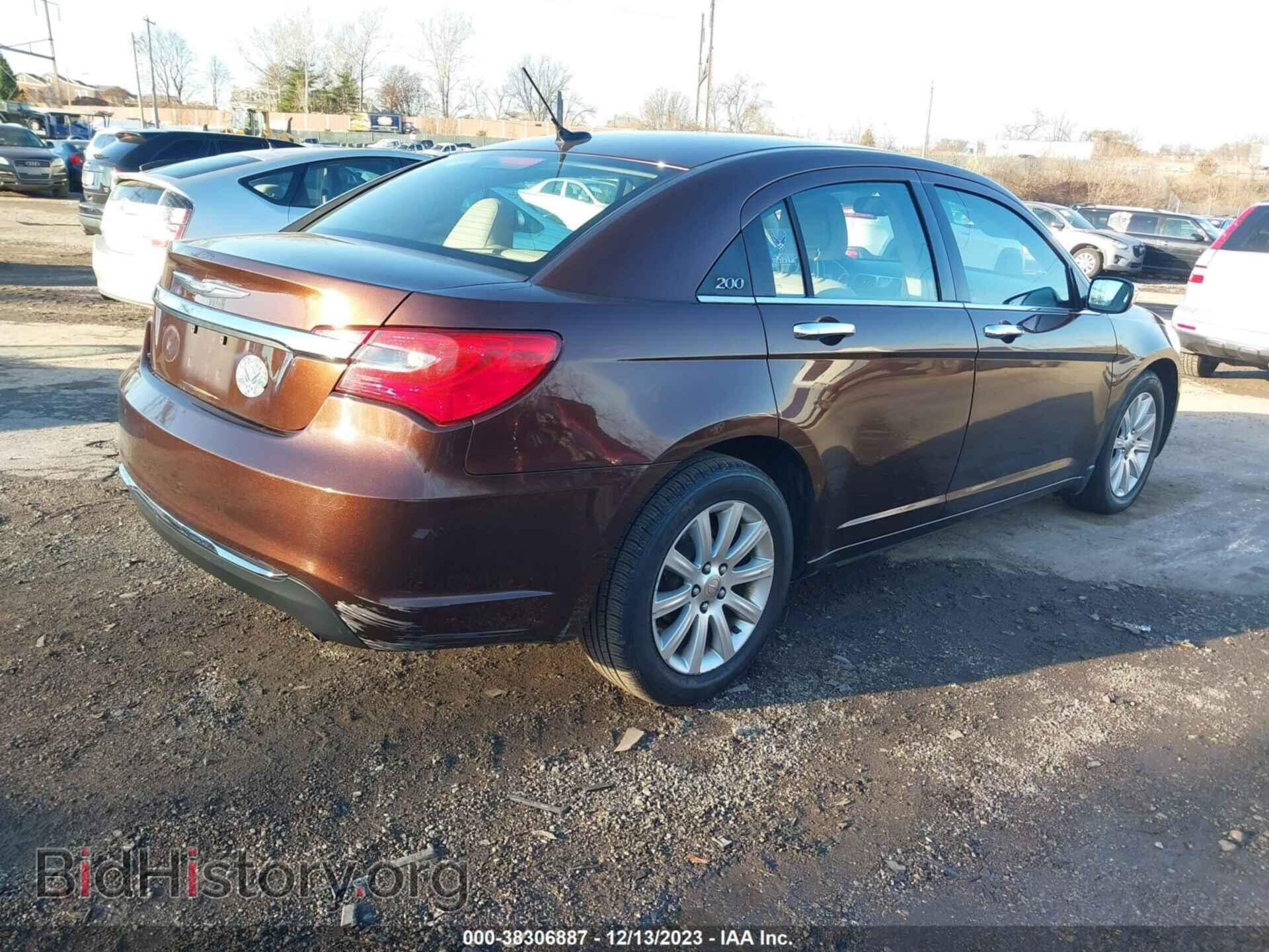 2013 CHRYSLER 200 - VIN: 1C3CCBCG3DN574159 - Фото 4