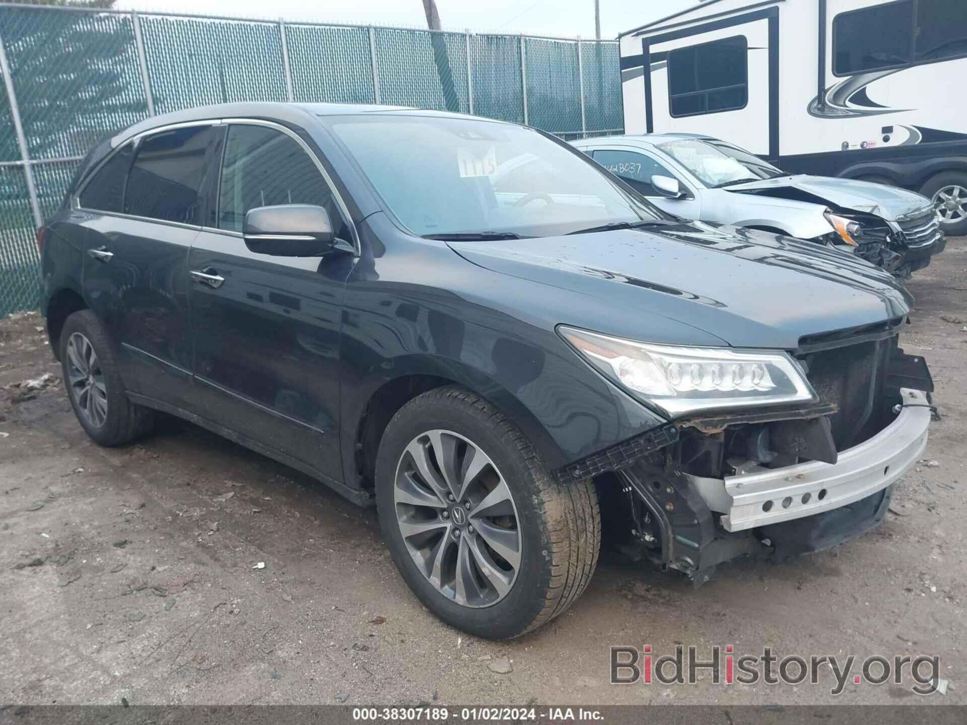 Photo 5FRYD4H49GB017671 - ACURA MDX 2016