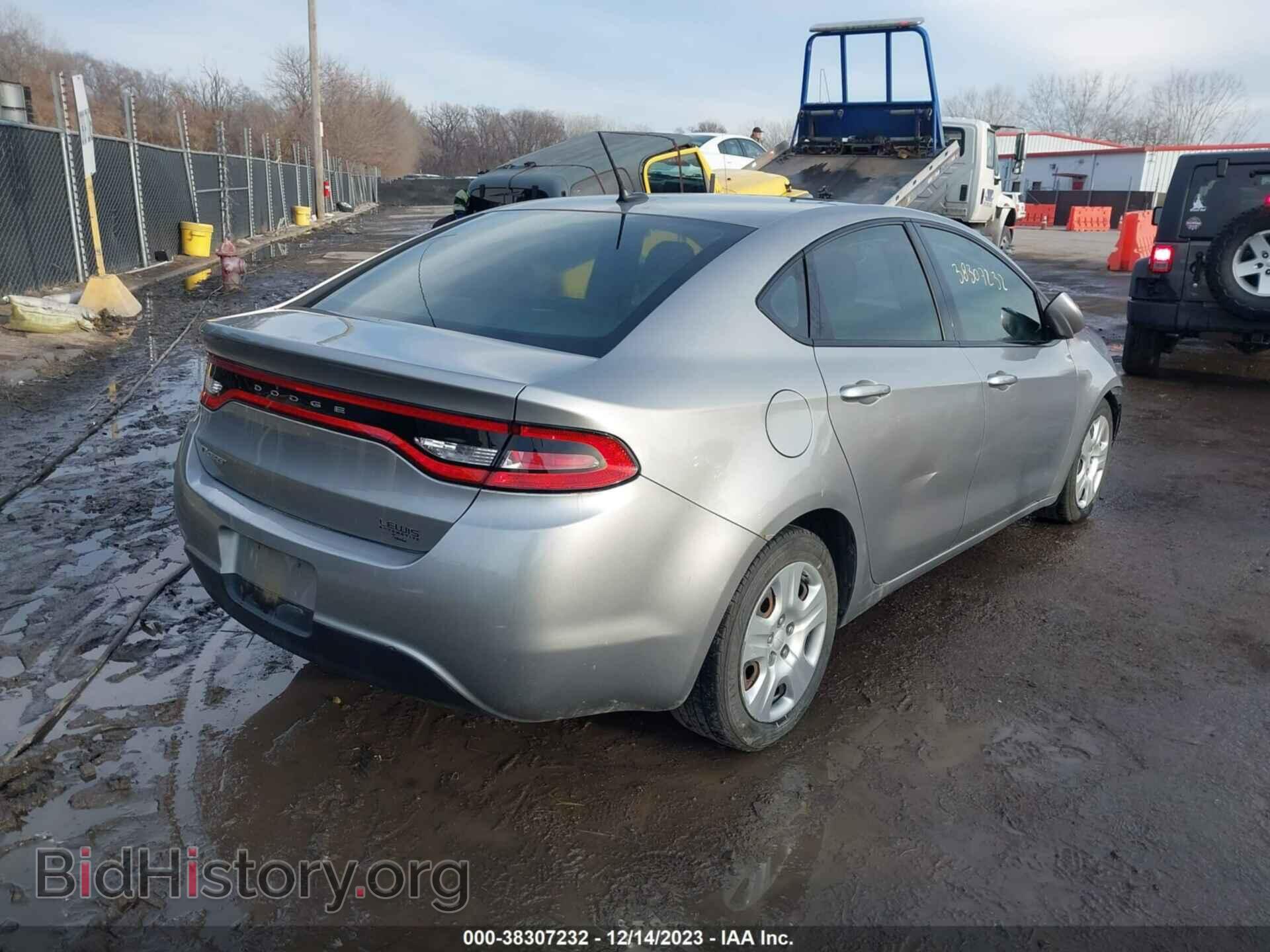 2015 DODGE DART - VIN: 1C3CDFAA5FD404283 - Photo 4