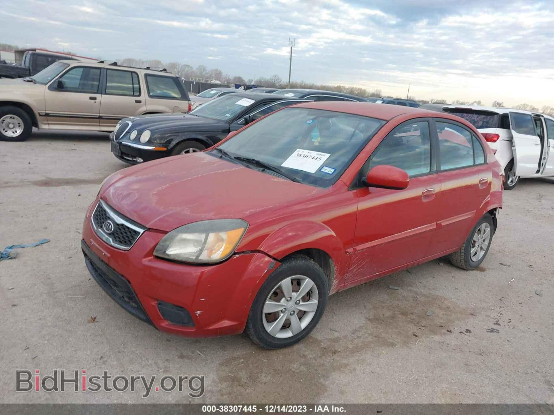 2011 KIA RIO - VIN: KNADH4A33B6736647 - Фото 2